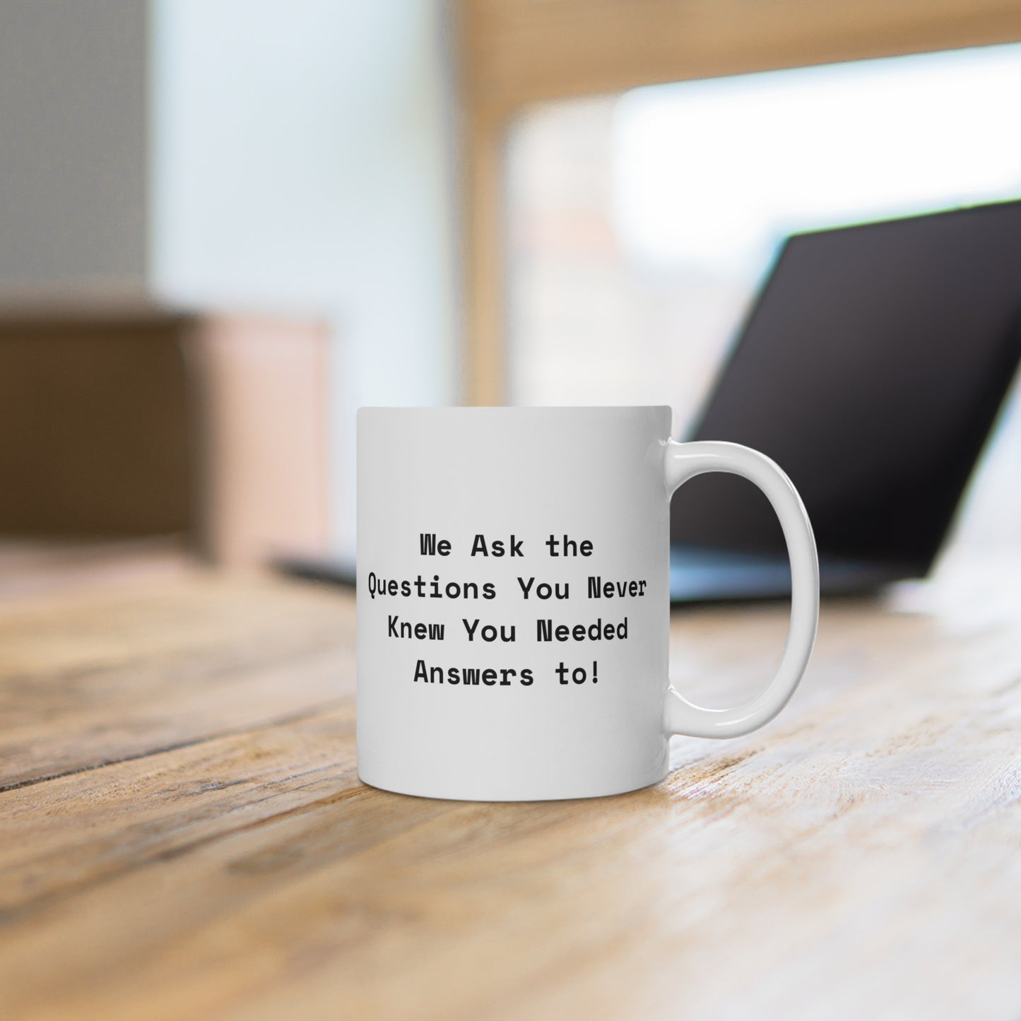 Social Researcher Questioning Mug 11oz EU