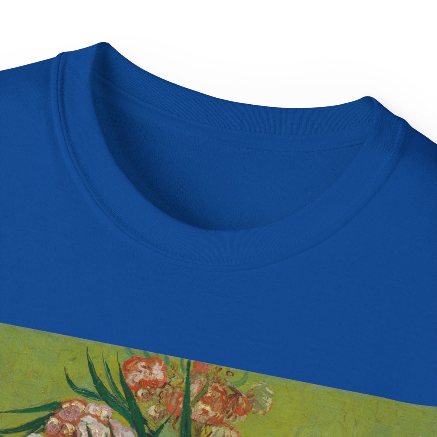 Camiseta de algodón ultradelgada de Vincent Van Gogh, Oleanders 1888