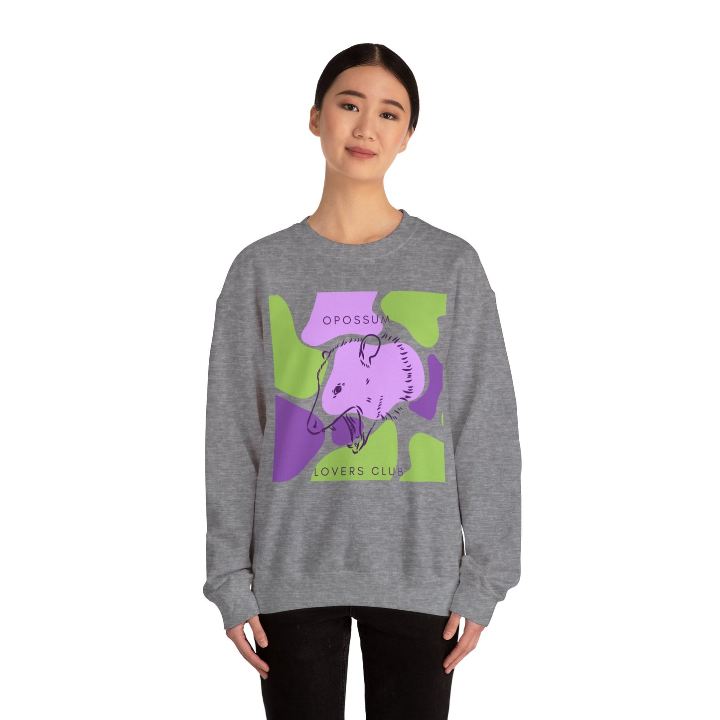 Opossum Lovers Club Unisex Heavy Blend™ Crewneck Sweatshirt