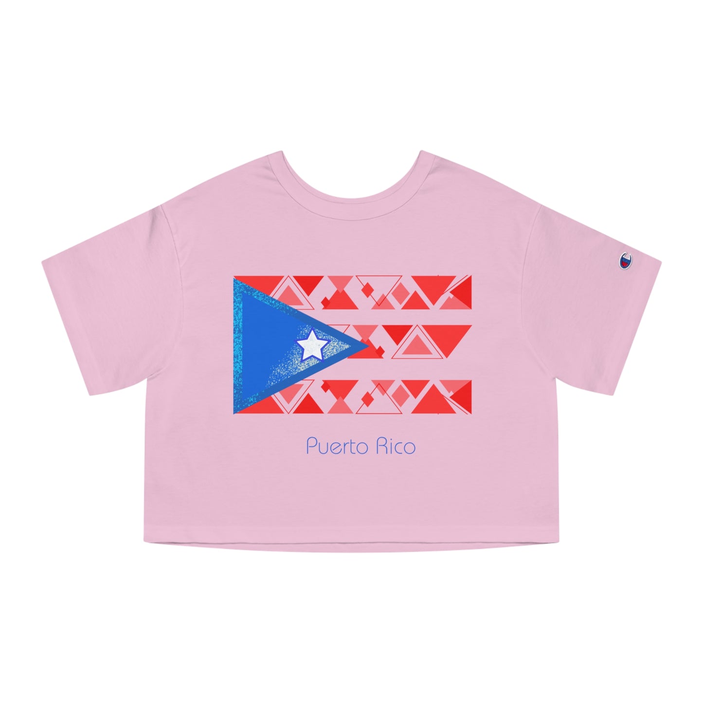 Modern Puerto Rico Champion Women's Heritage Cropped T-Shirt