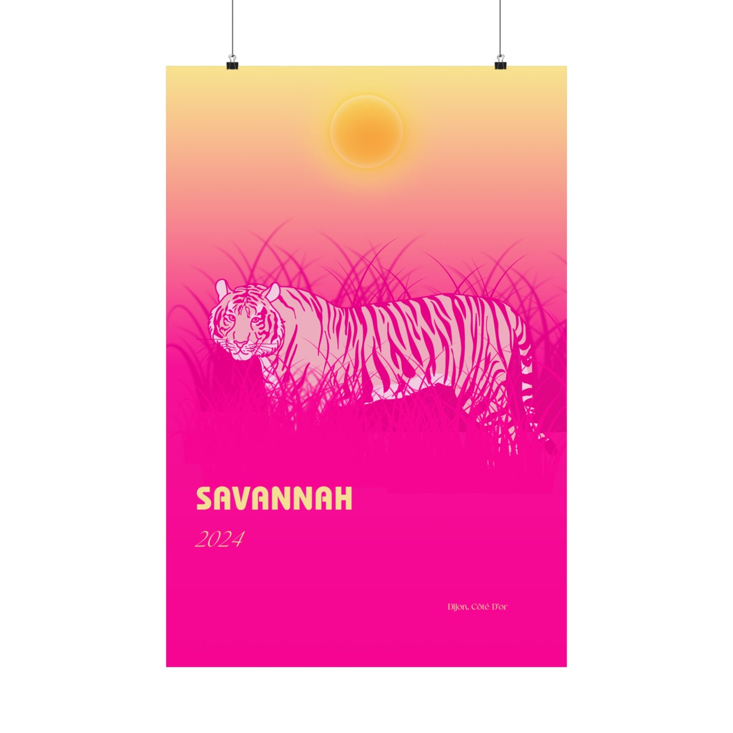 Savannah Vertical Posters