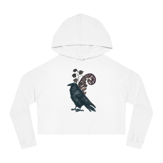 Nevermore Women’s Cropped Hooded Sweatshirt