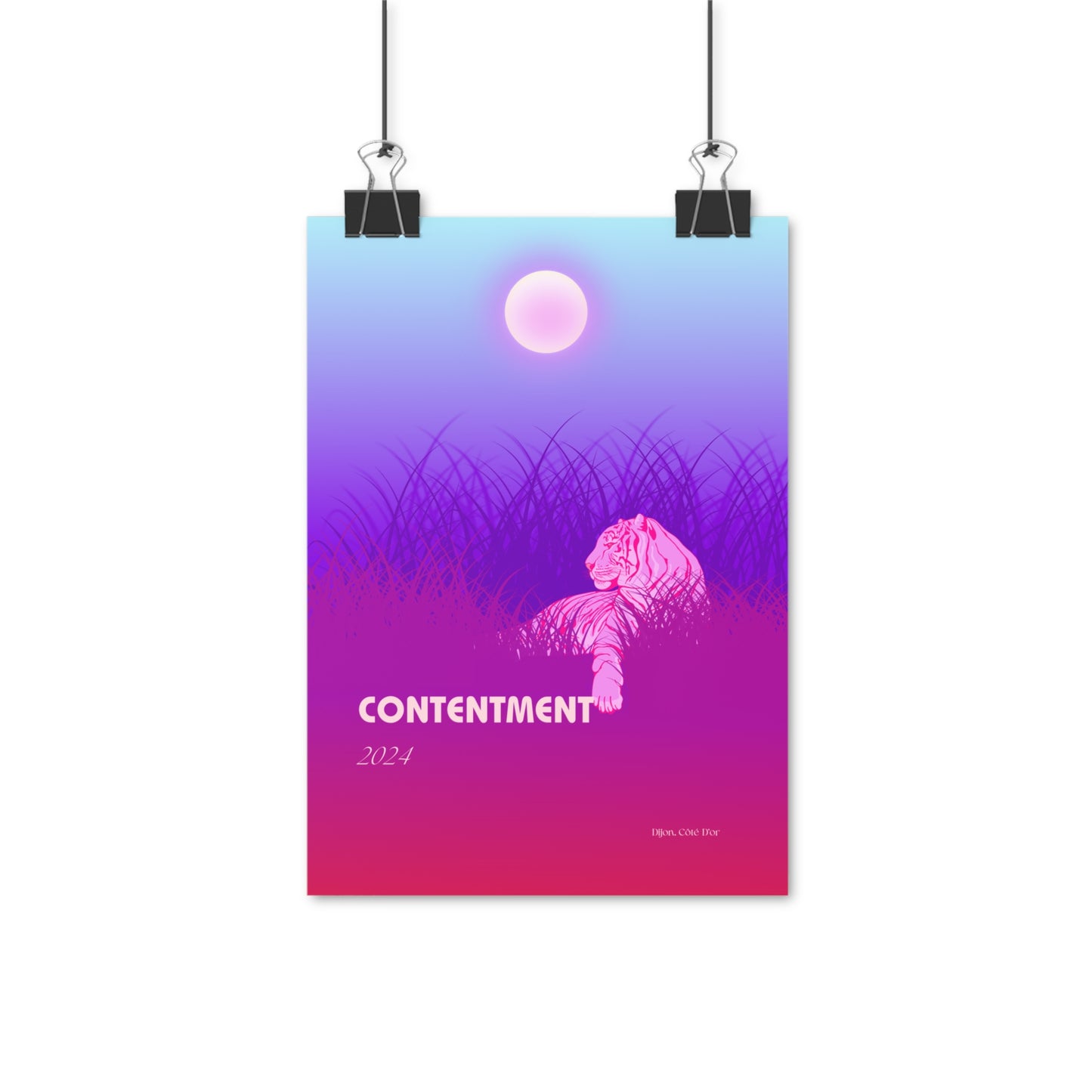 Contentment Vertical Posters EU