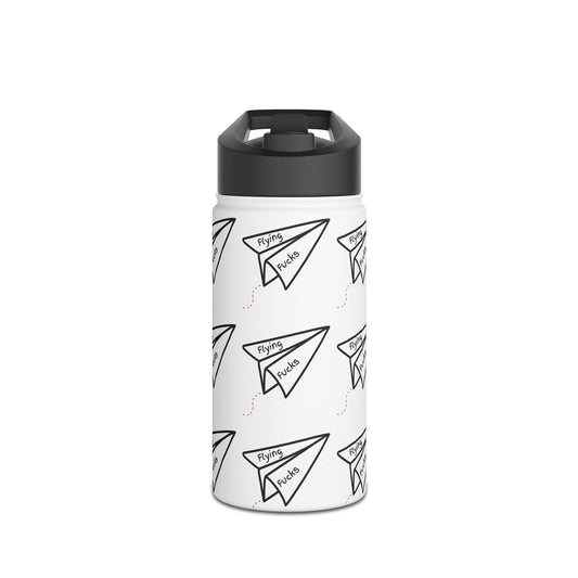 Flying Friggs Stainless Steel Water Bottle, Standard Lid