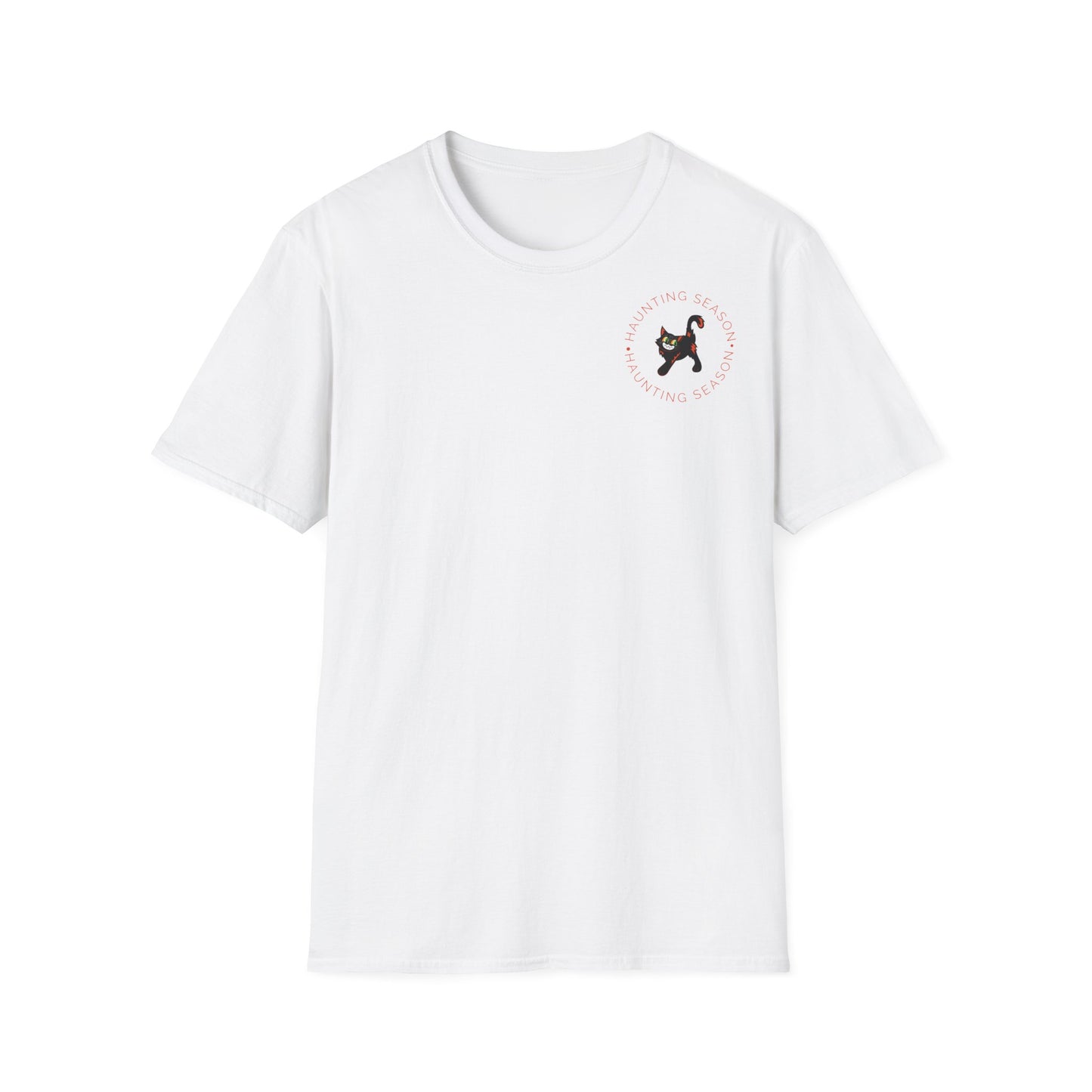 Haunting Kitty Unisex Softstyle T-Shirt EU