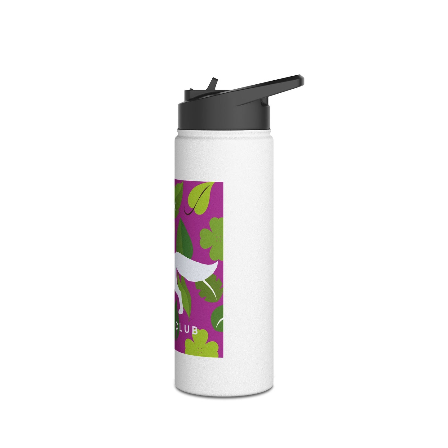 Fox Lovers Club Stainless Steel Water Bottle, Standard Lid