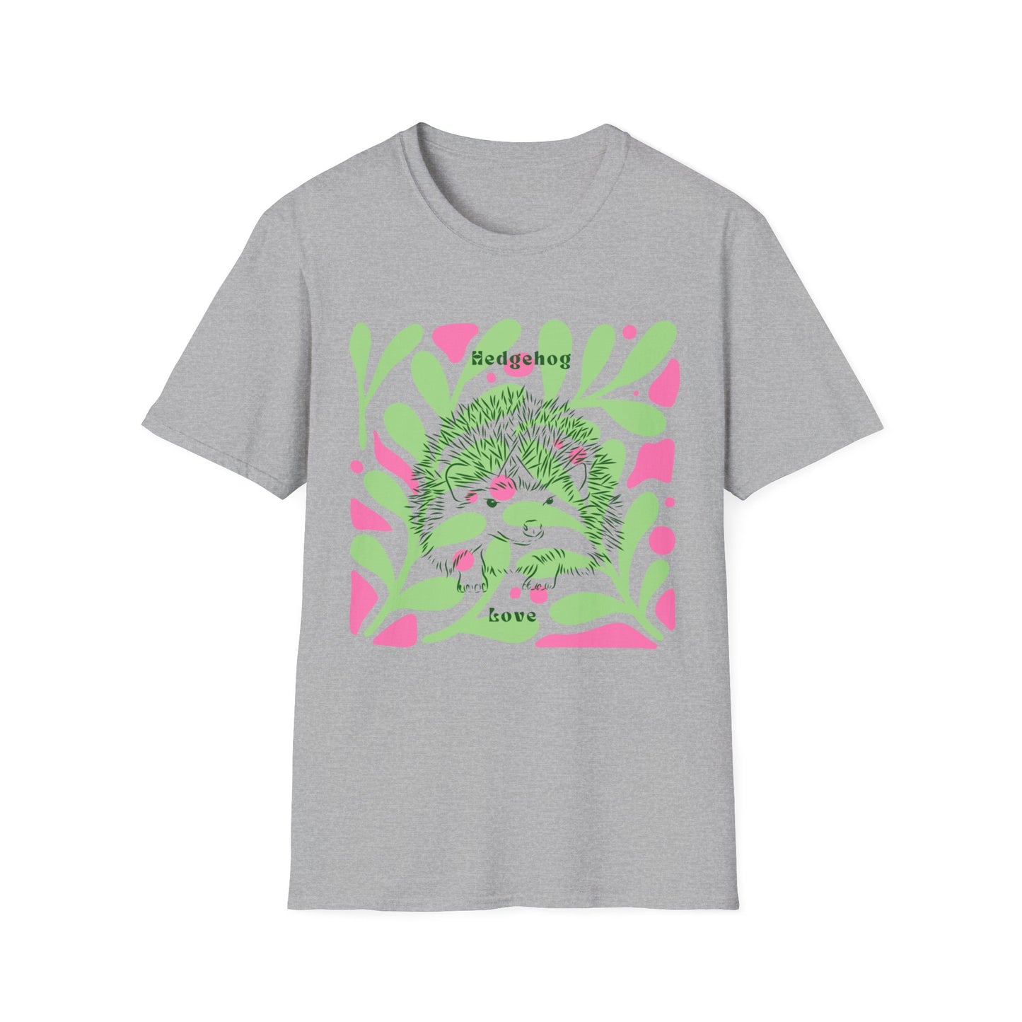 Hedgehog Love Unisex Softstyle T-Shirt