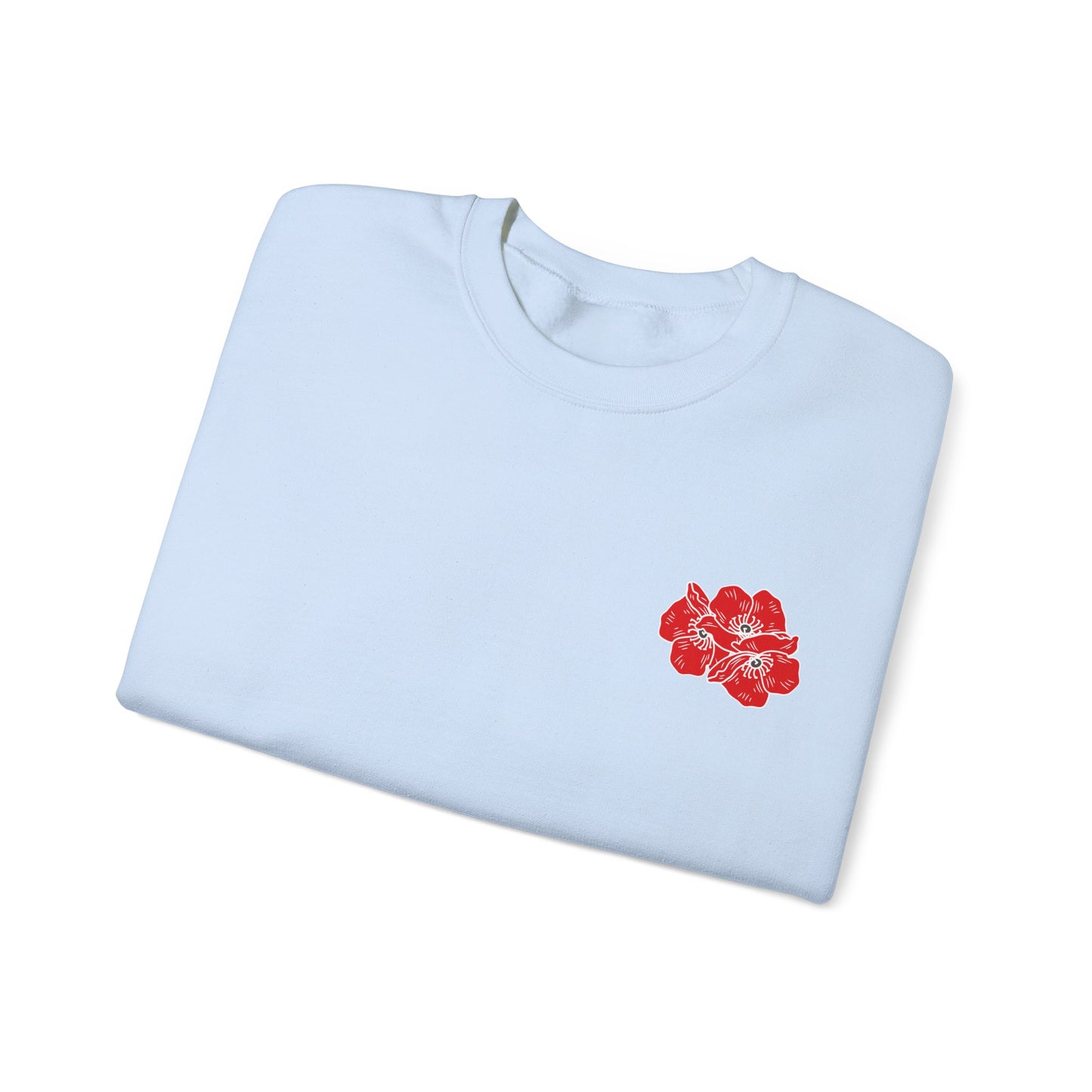 Poppies Unisex Heavy Blend™ Crewneck Sweatshirt EU