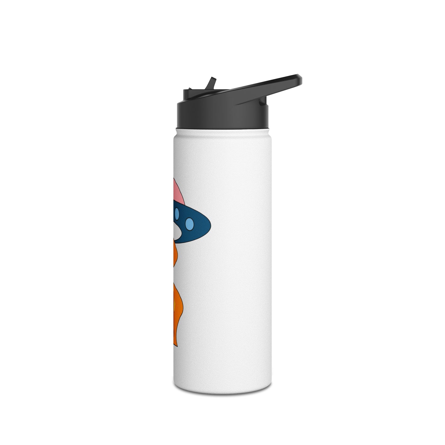 Bikini Abduction Stainless Steel Water Bottle, Standard Lid