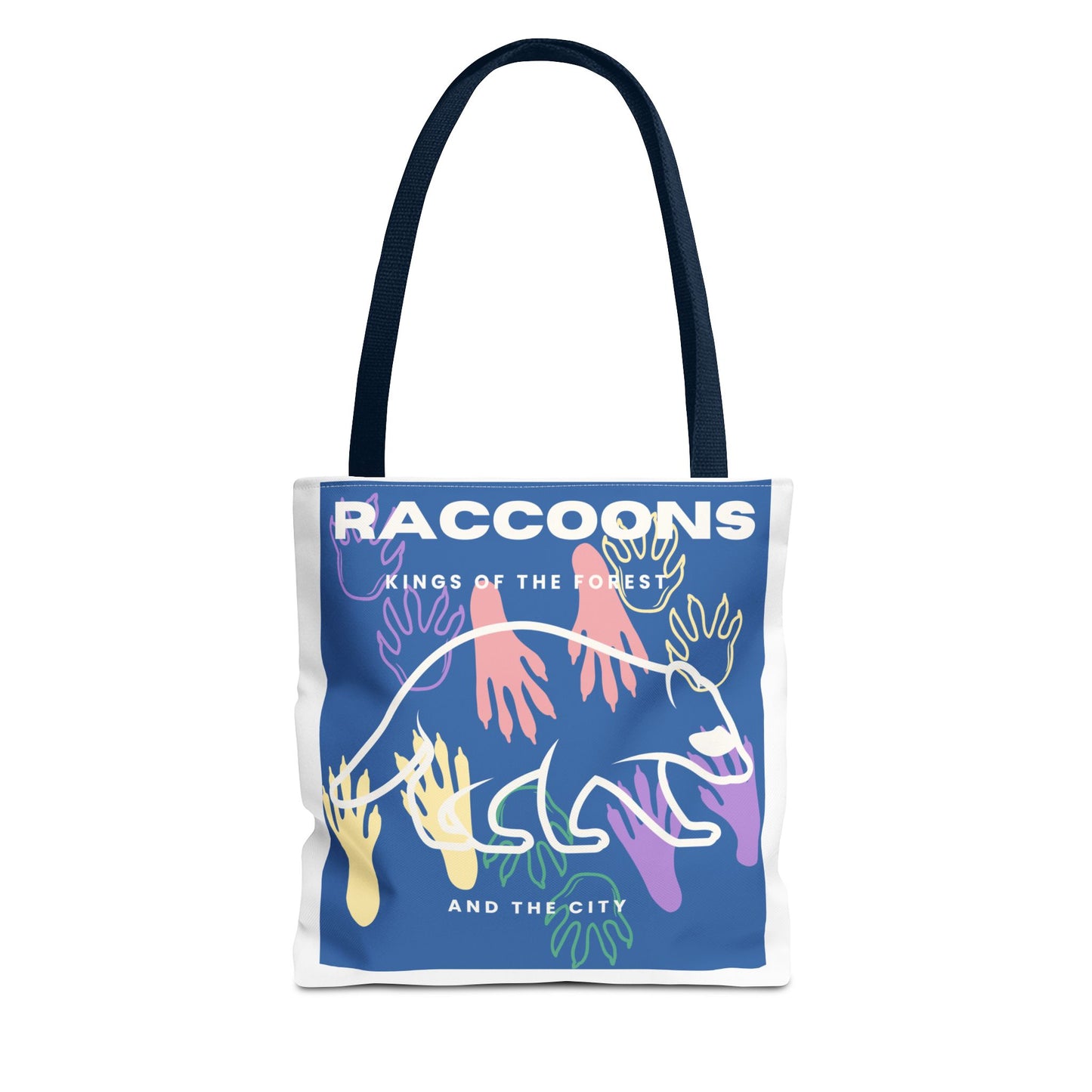 Kings of City Forest Raccoons Tote Bag