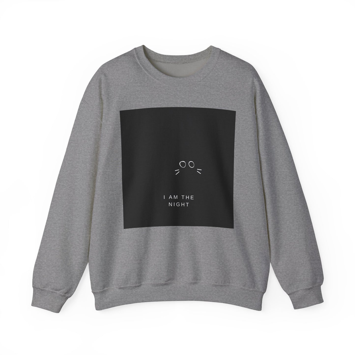 Black Cat Unisex Heavy Blend™ Crewneck Sweatshirt