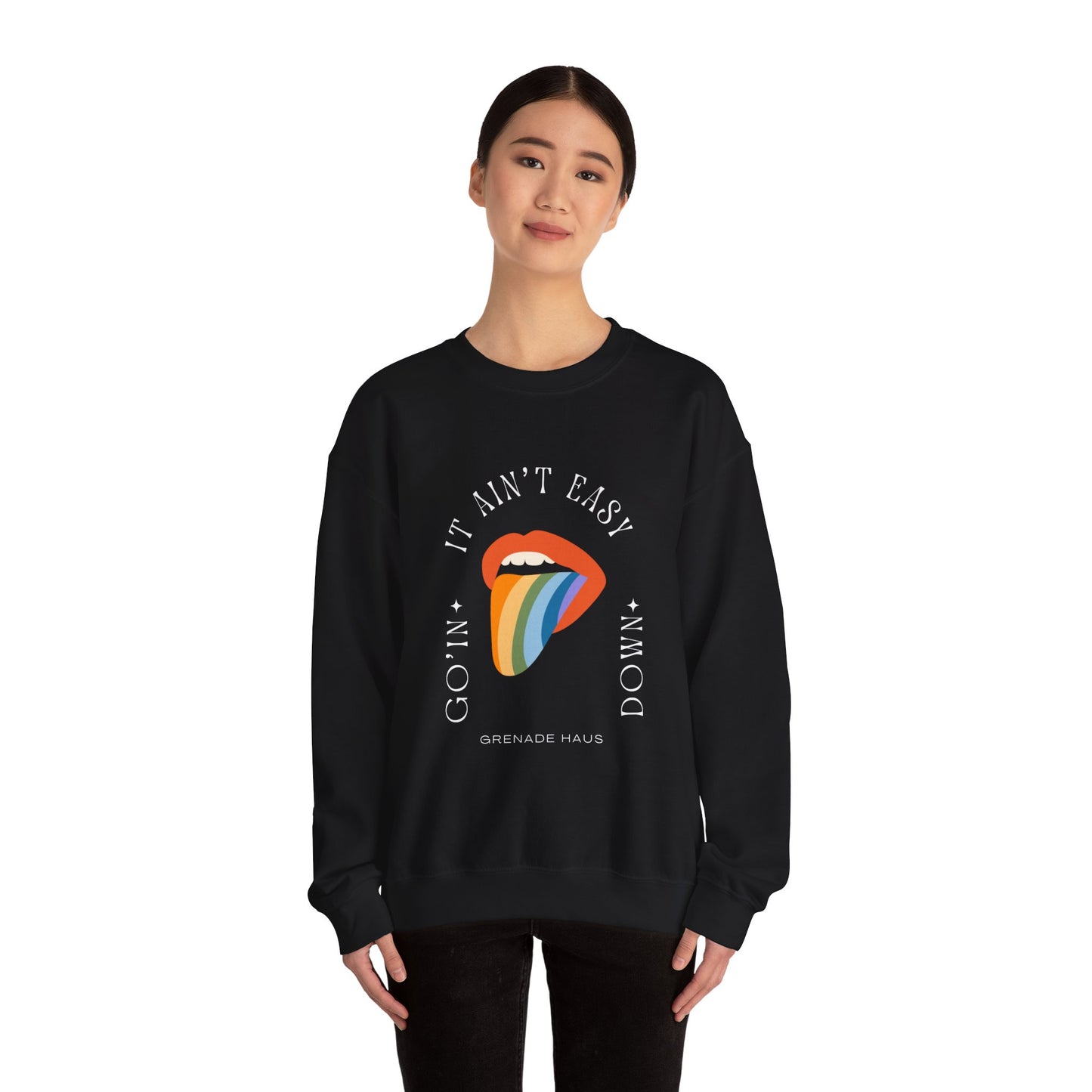 It Ain't Easy Unisex Heavy Blend™ Crewneck Sweatshirt EU