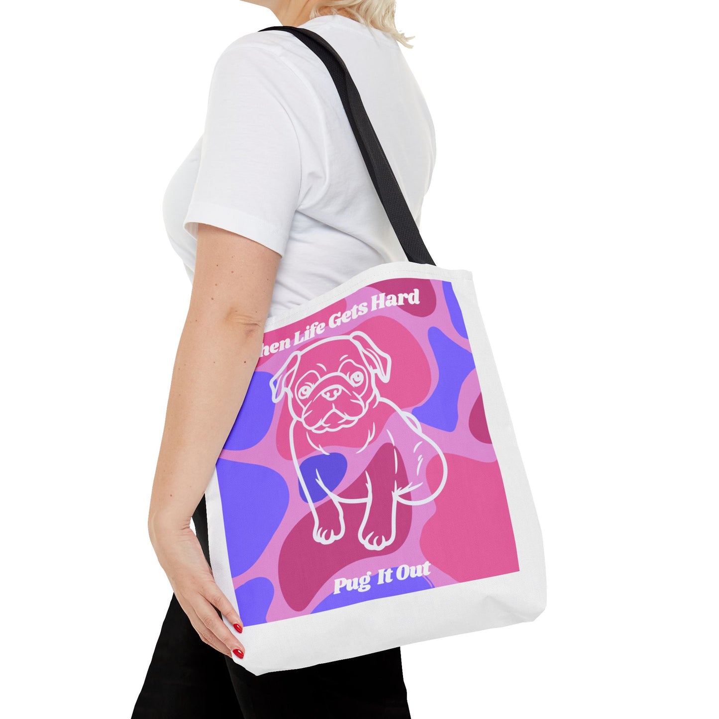 Charming Pug Tote Bag