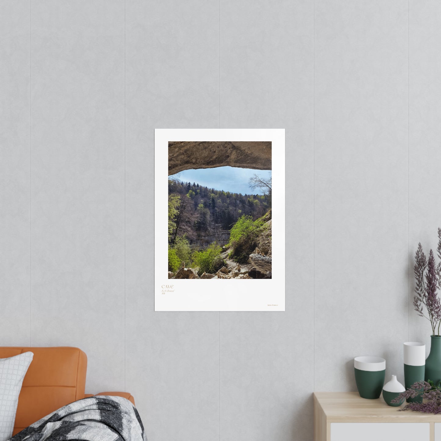 Cave Photograph Vertical Posters EU