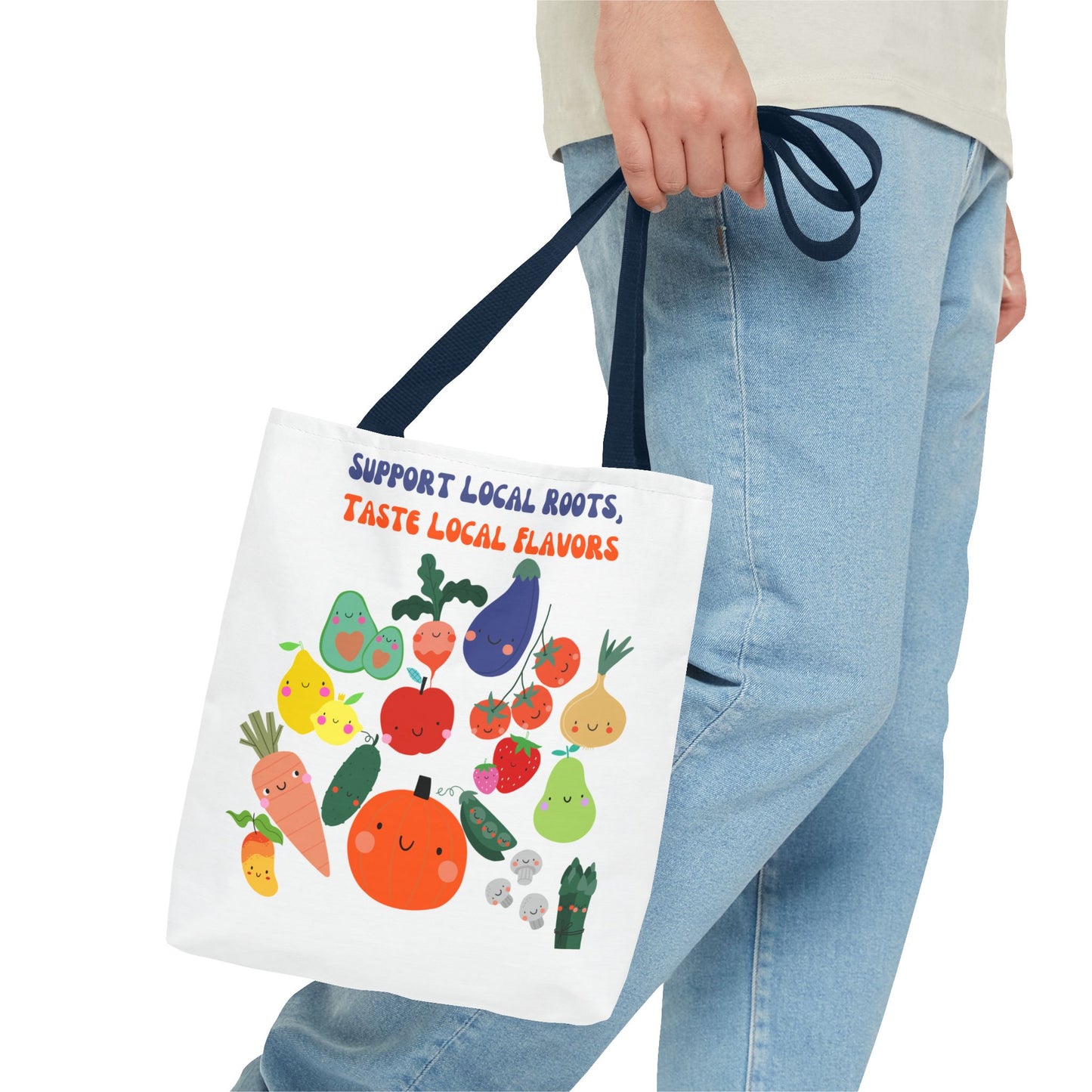 Local Roots, Local Flavors Tote Bag