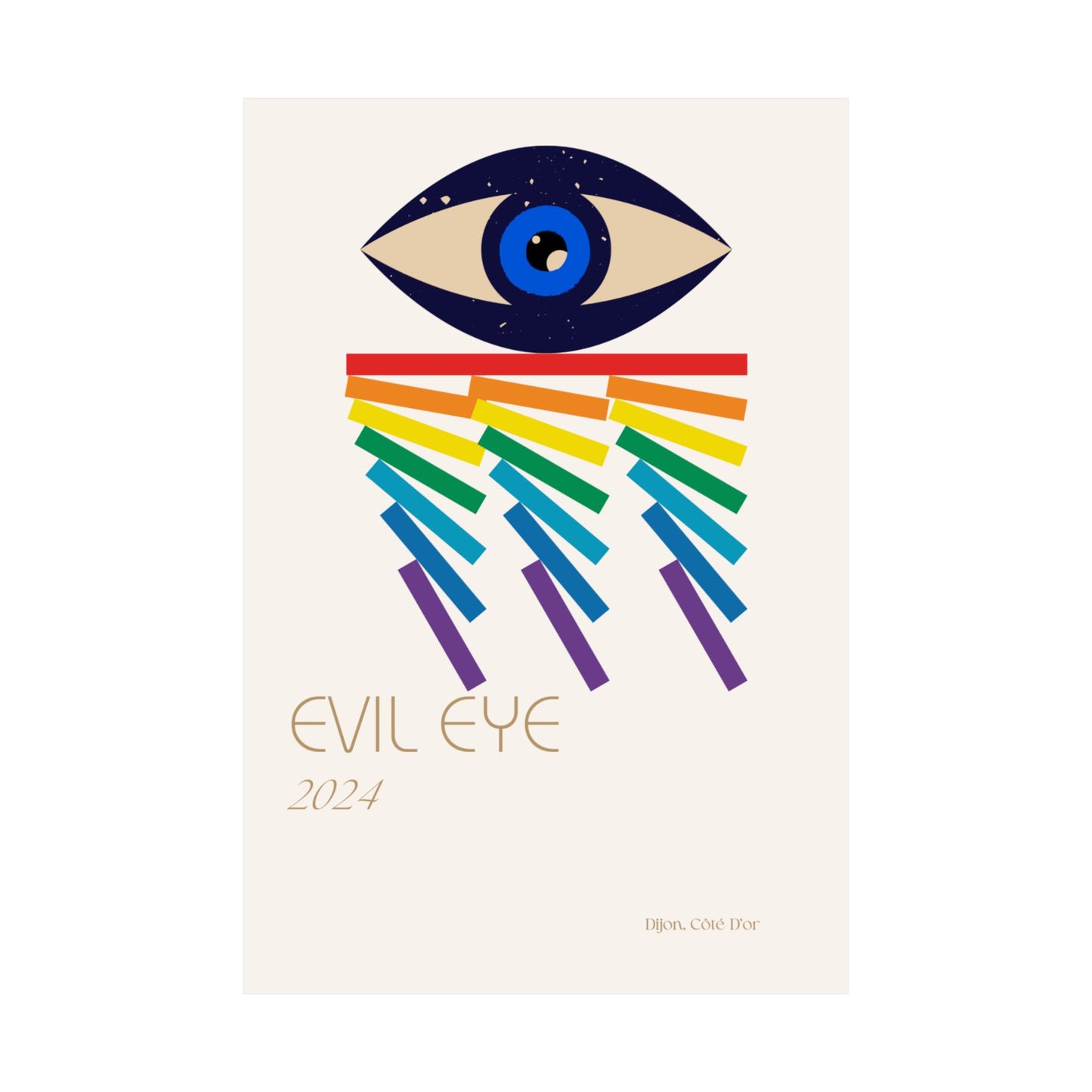 Evil Eye Vertical Posters