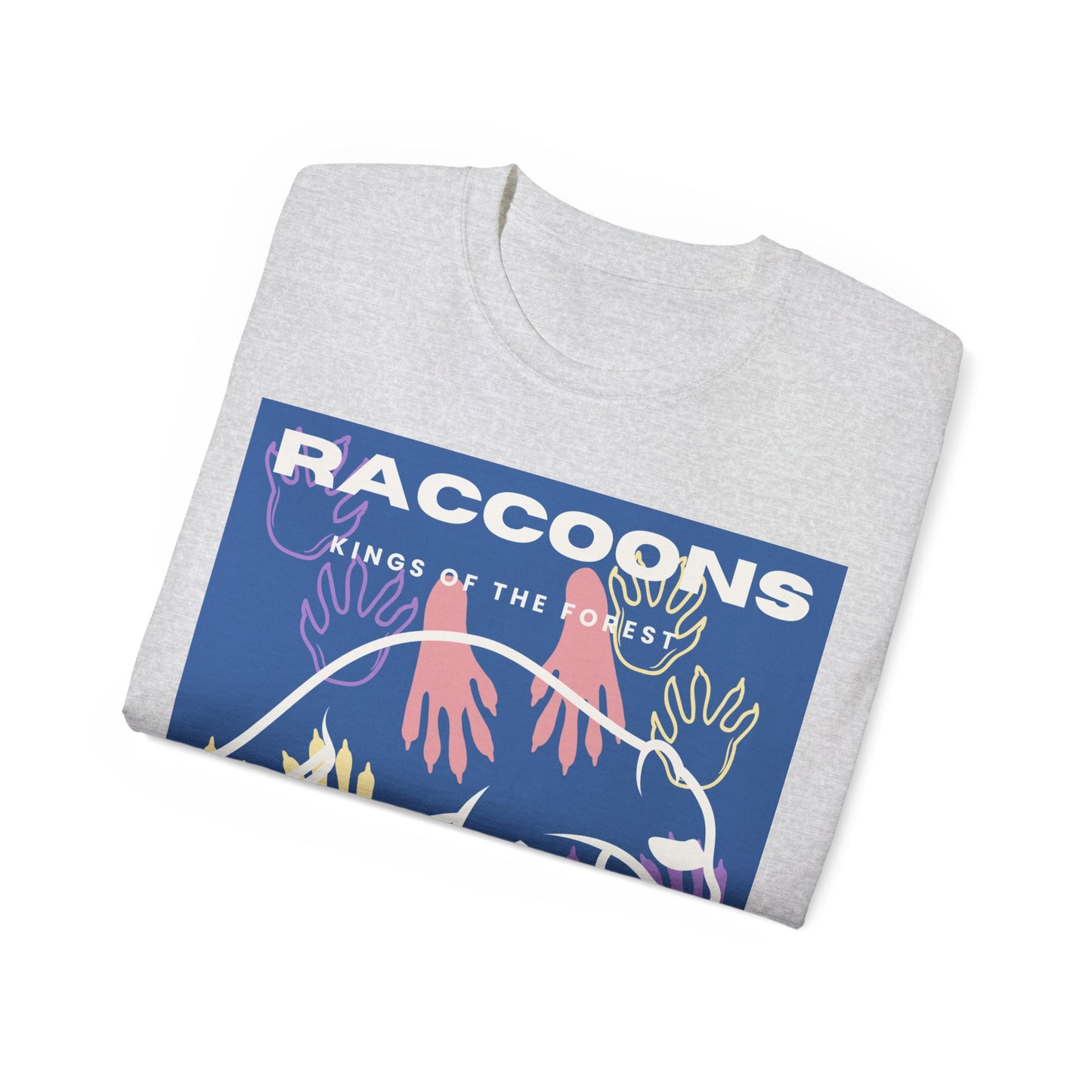 Kings of City Forest Raccoons Unisex Ultra Cotton Tee