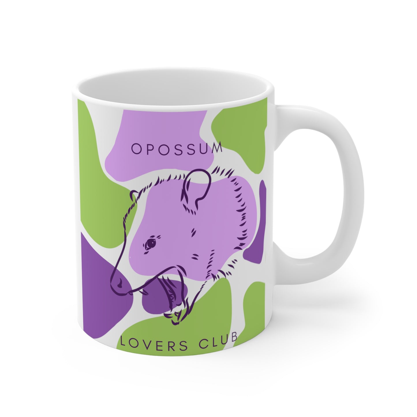 Opossum Lovers Club Mug 11oz