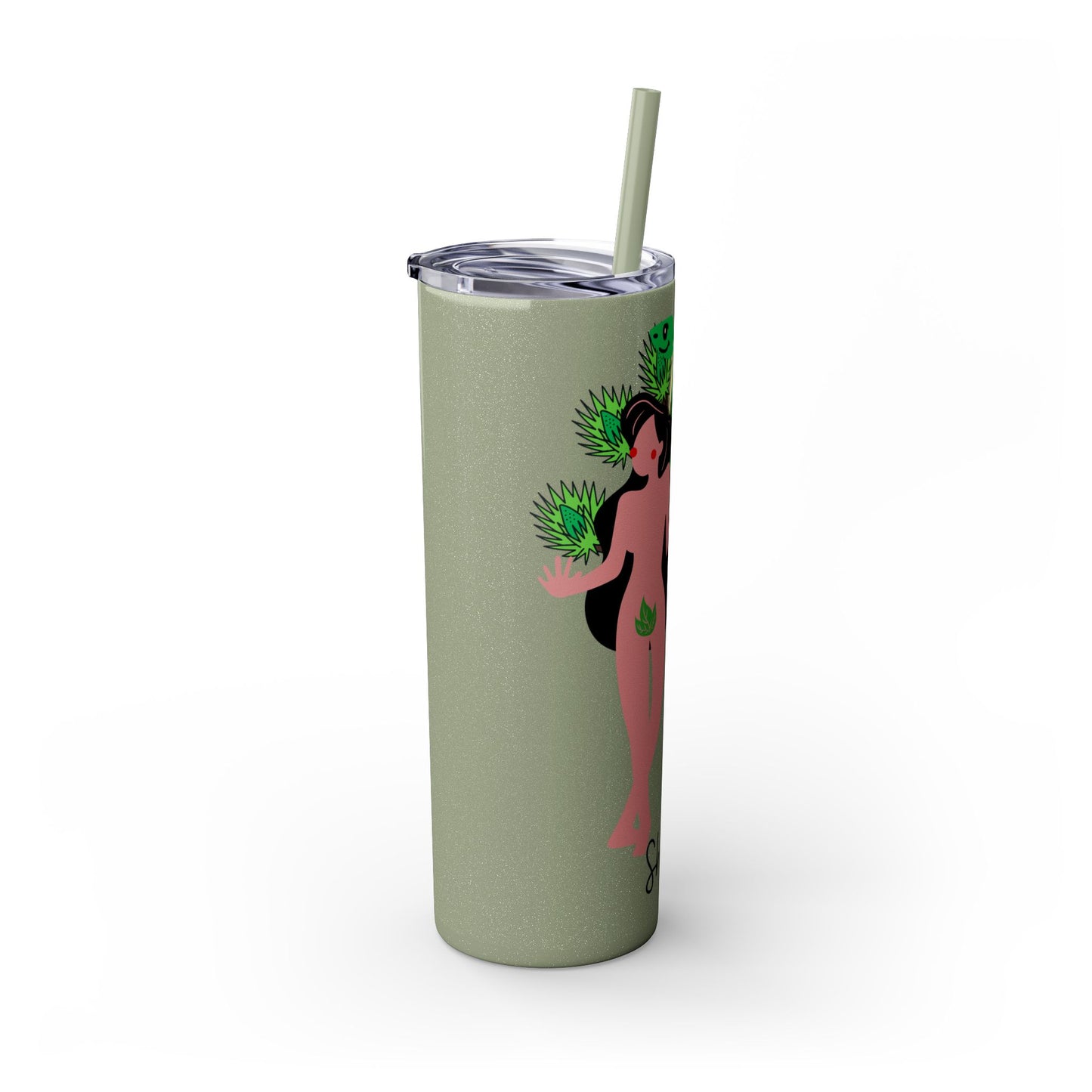 Eve She Ate Tumbler with Straw, 20oz