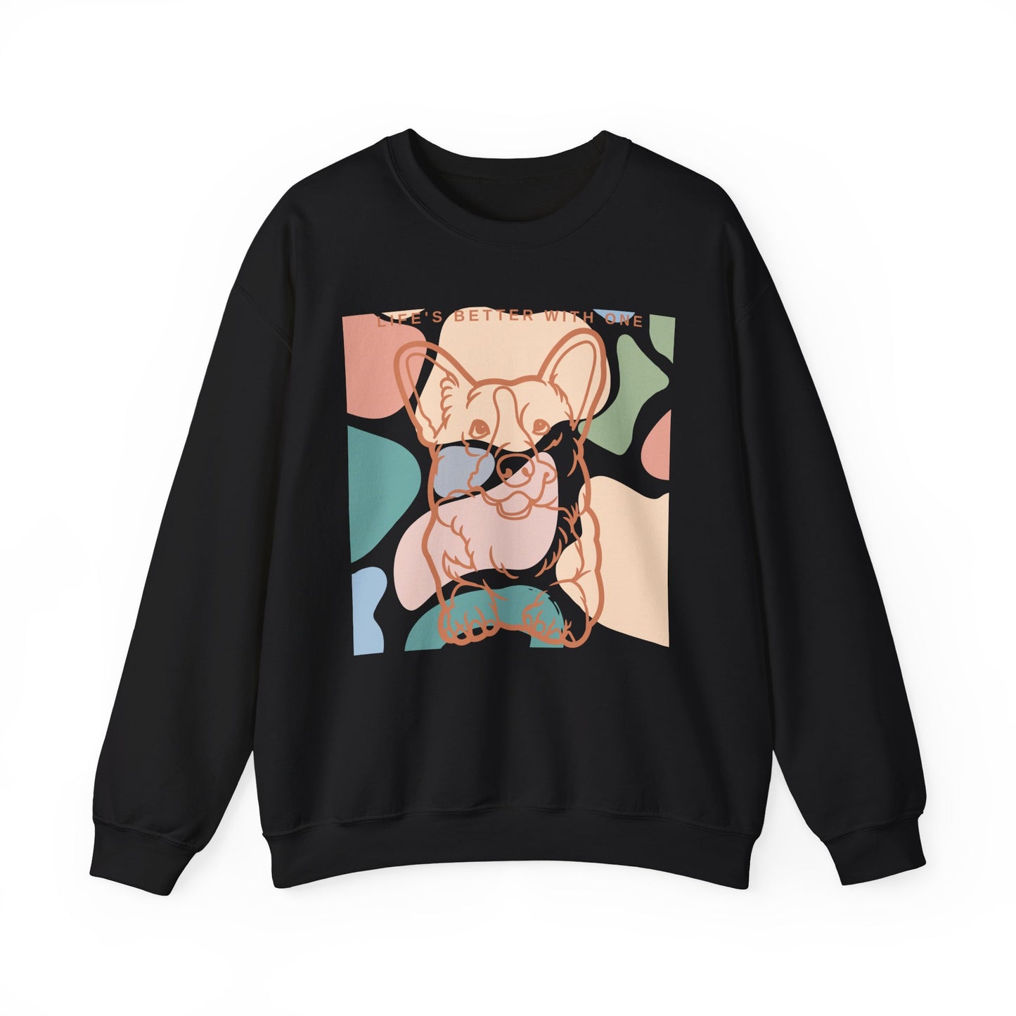 Cute Corgi Unisex Heavy Blend™ Crewneck Sweatshirt Two Sided