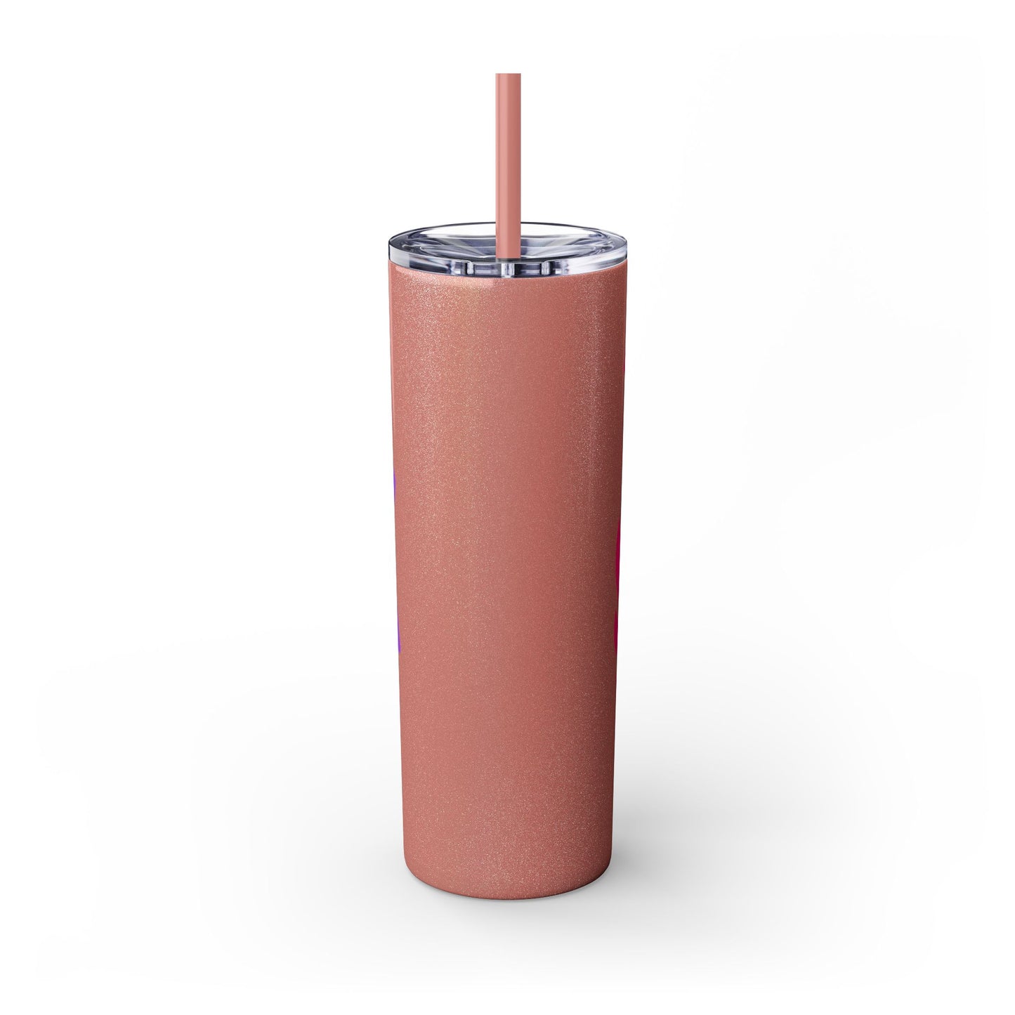 Delulu is My Baseline Tumbler with Straw, 20oz