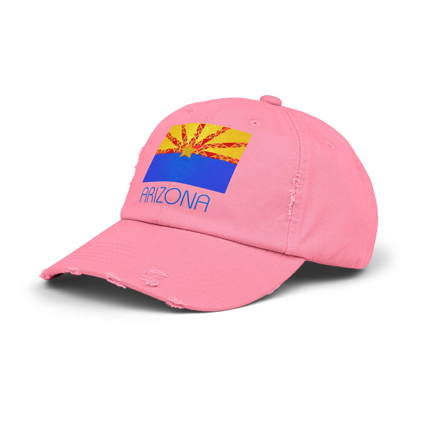 Modern Arizona Unisex Distressed Cap