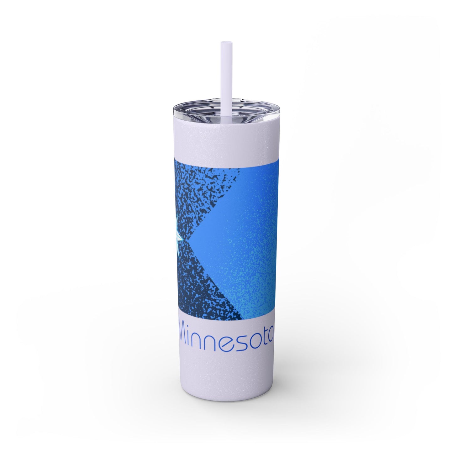 Modern Minnesota Tumbler with Straw, 20oz