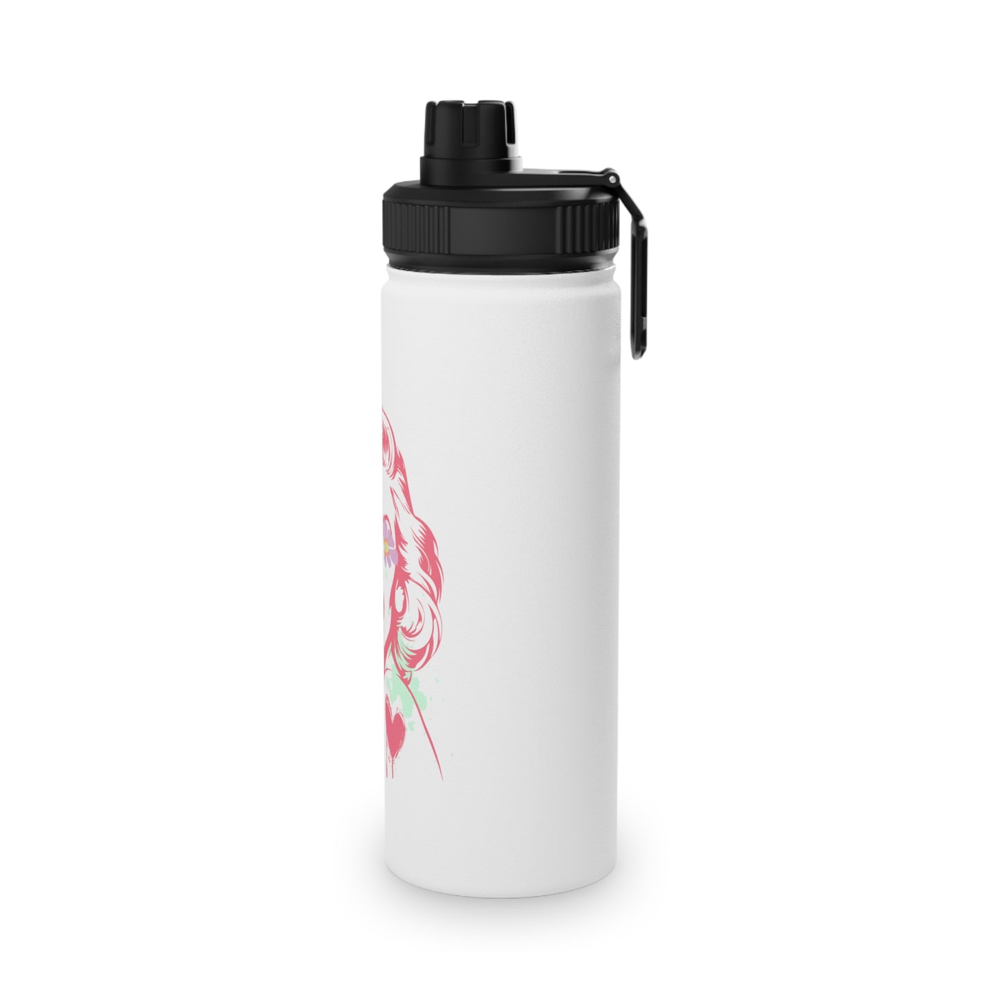 Norma Graffiti Stainless Steel Water Bottle, Standard Lid EU