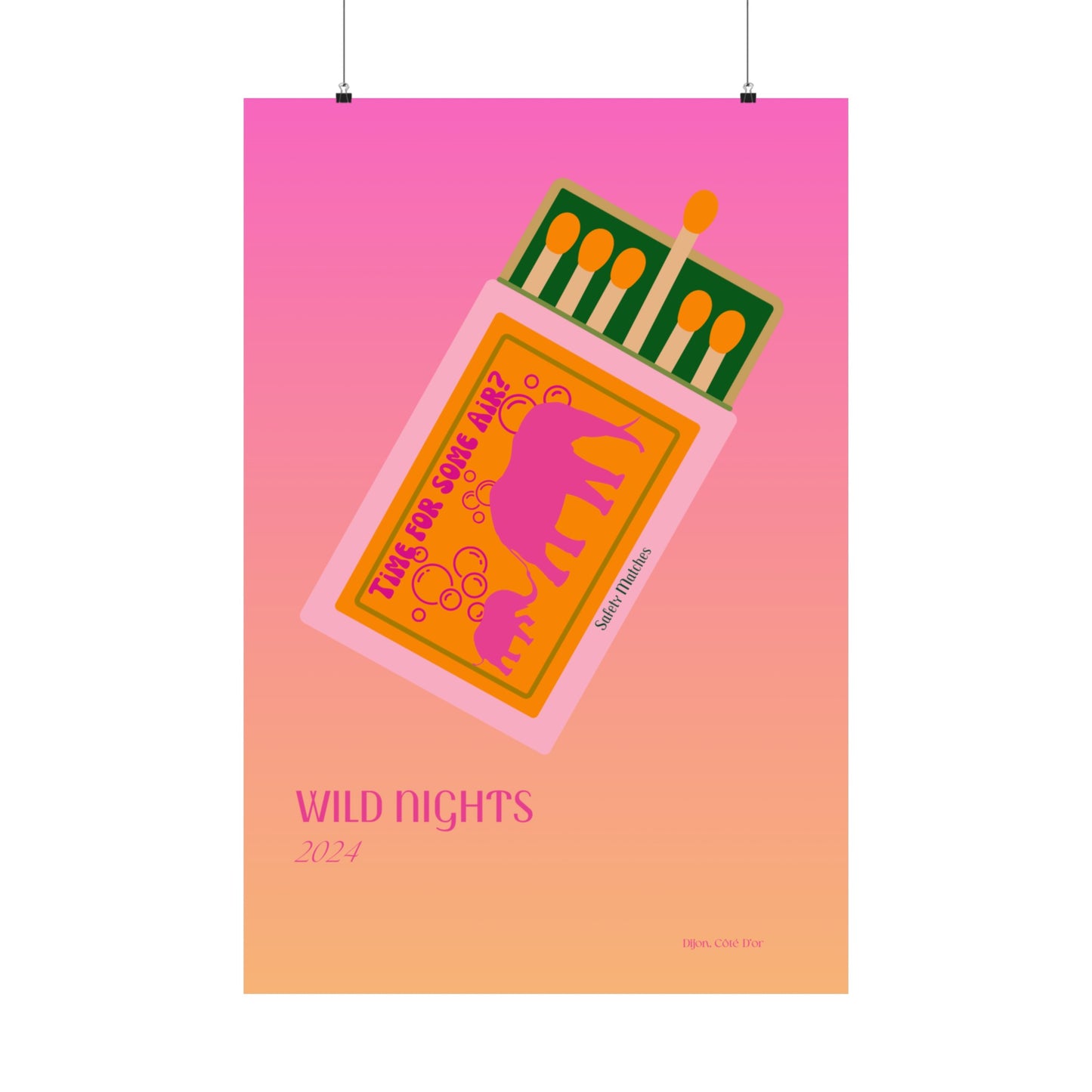 Wild Nights Vertical Posters