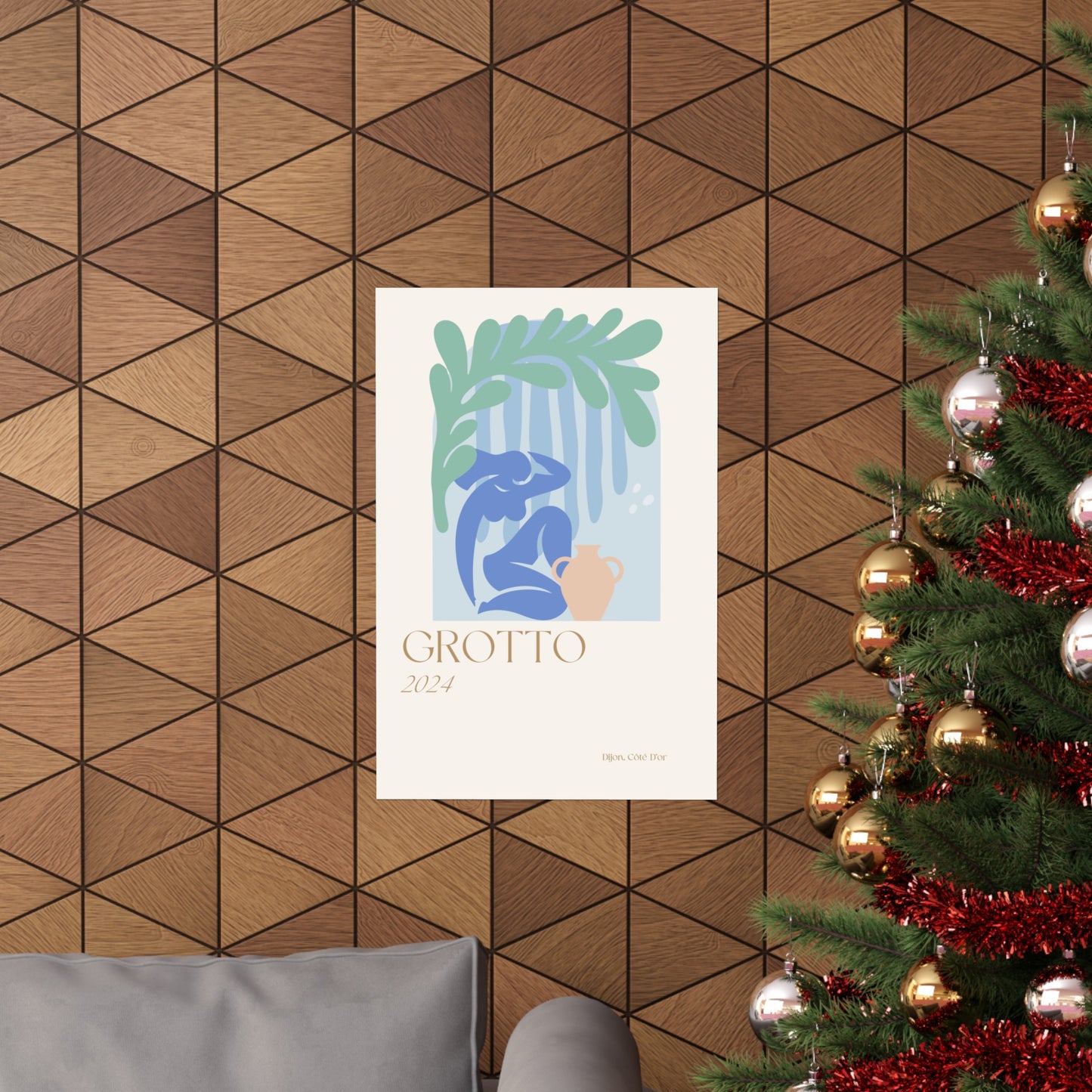 Grotto Vertical Posters