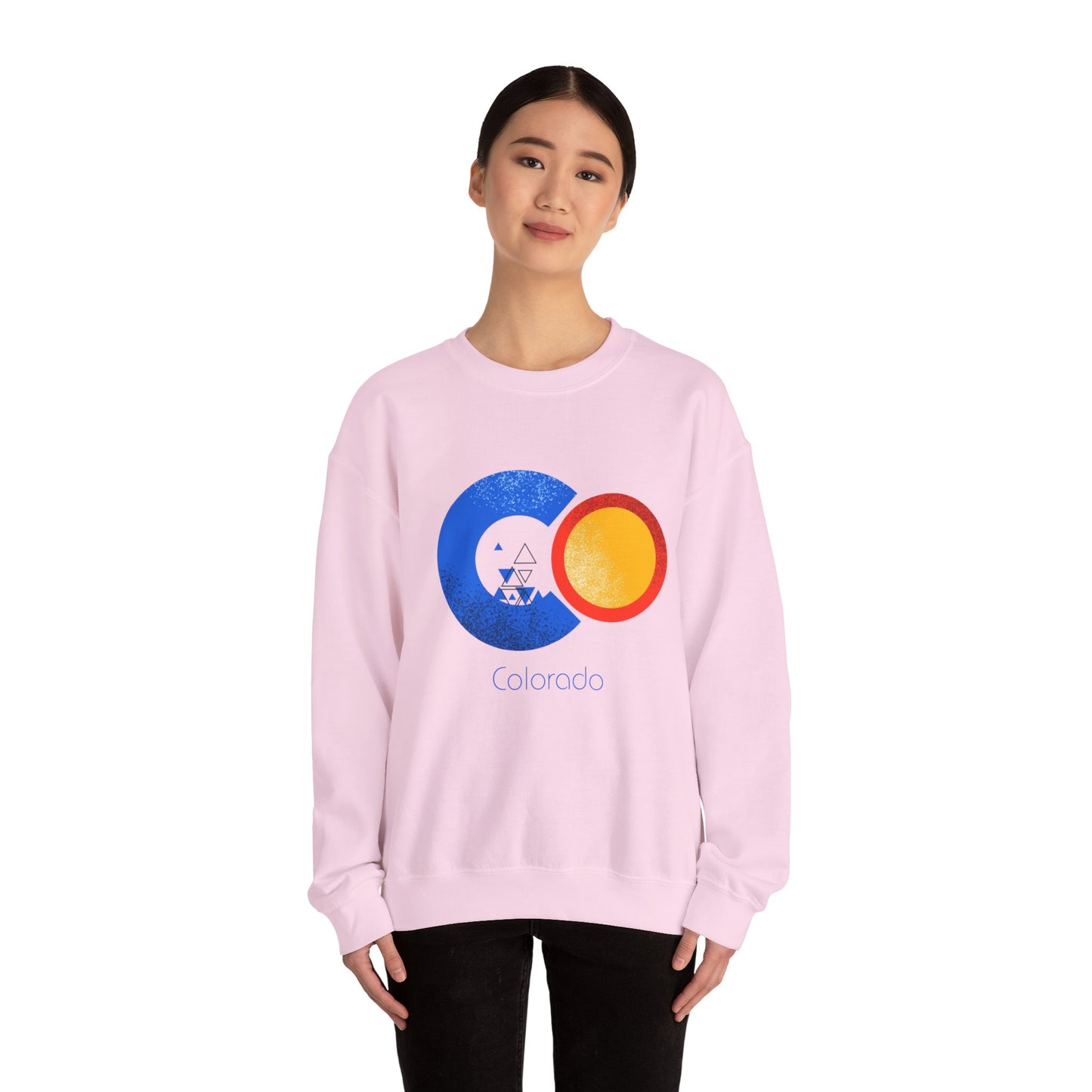 Modern Colorado Unisex Heavy Blend™ Crewneck Sweatshirt EU