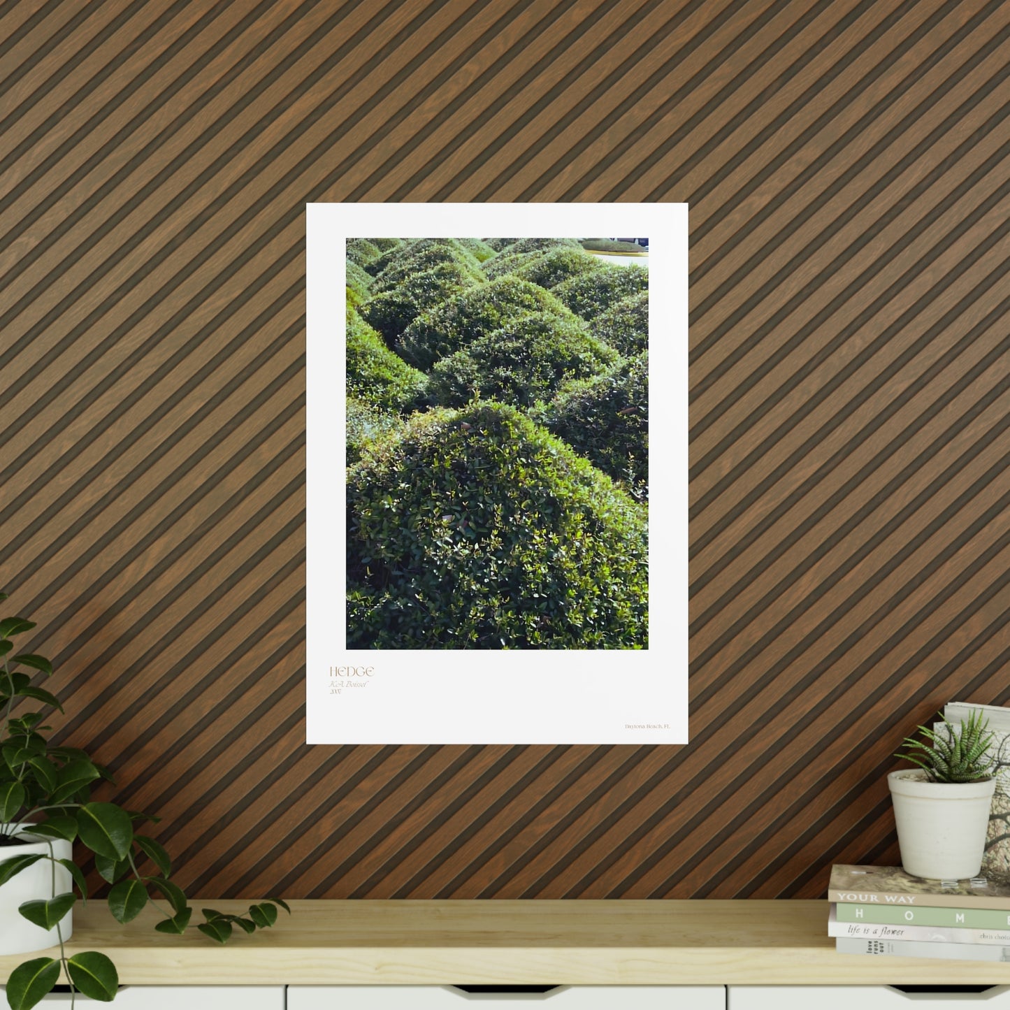 Hedge Photograph Vertical Posters EU