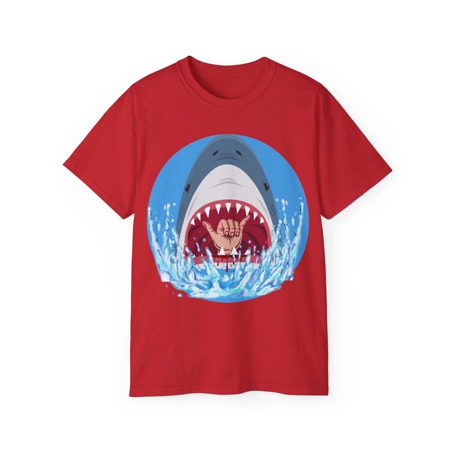 Surfin' Shark Unisex Ultra Cotton Tee