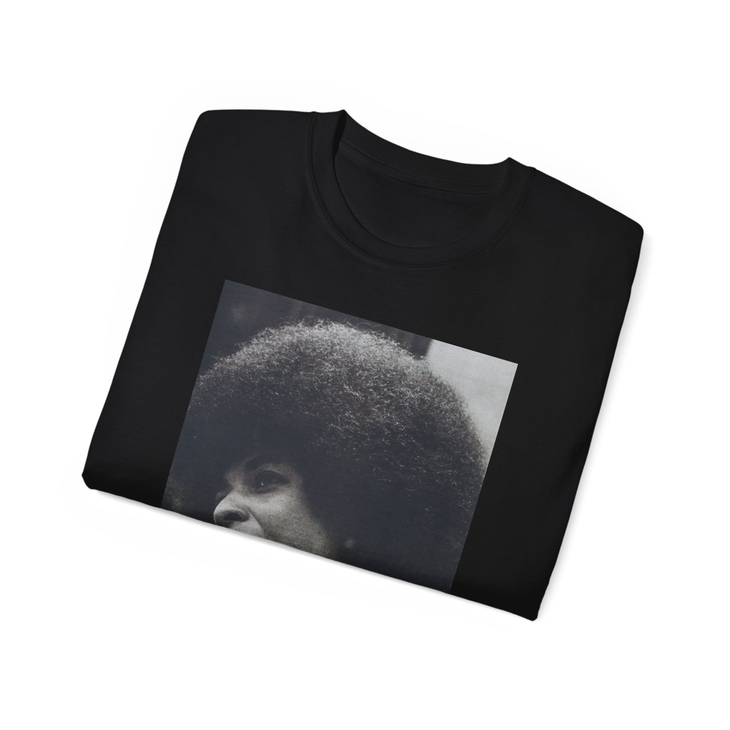 Camiseta unisex de algodón ultra fino de Angela Davis Black Panthers Party EU