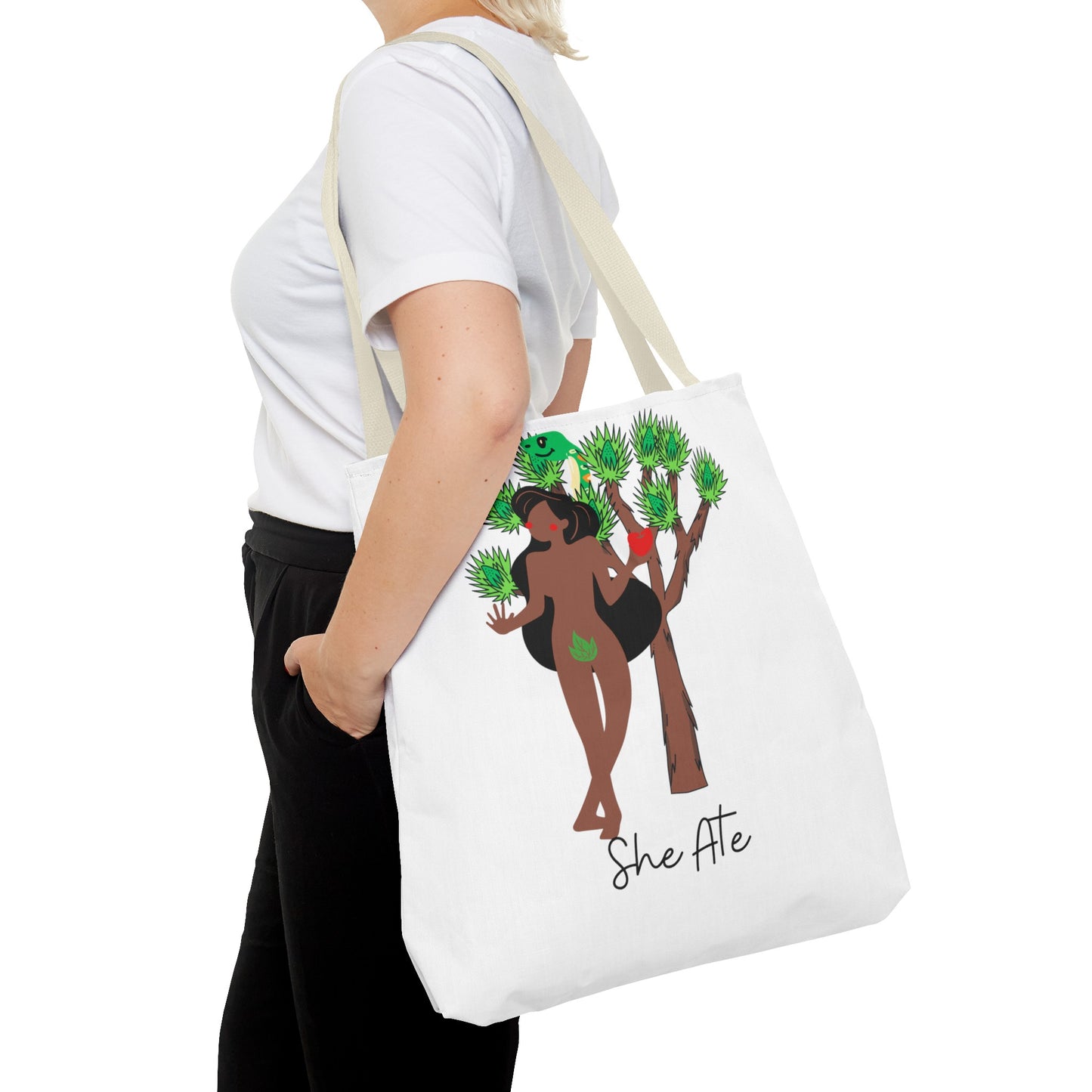 Eve She Ate Tote Bag