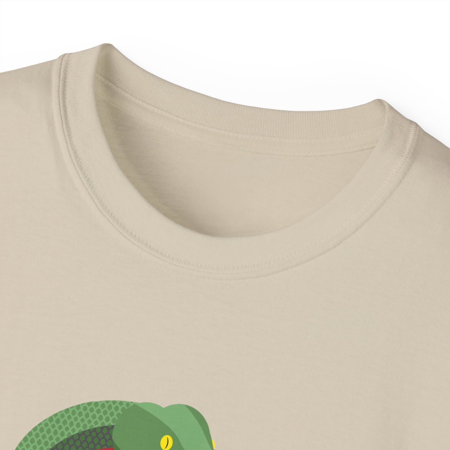 The Snake Made Me Do It Illustration Ultra Cotton Tee