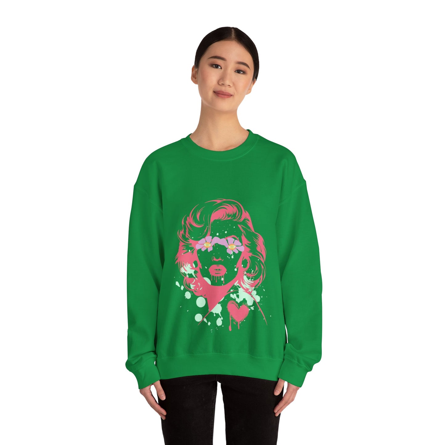 Norma Graffiti Unisex Heavy Blend™ Crewneck Sweatshirt EU