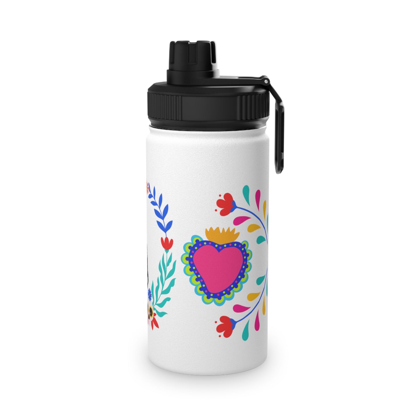 Dia de la Kittie Steel Water Bottle, Standard Lid EU