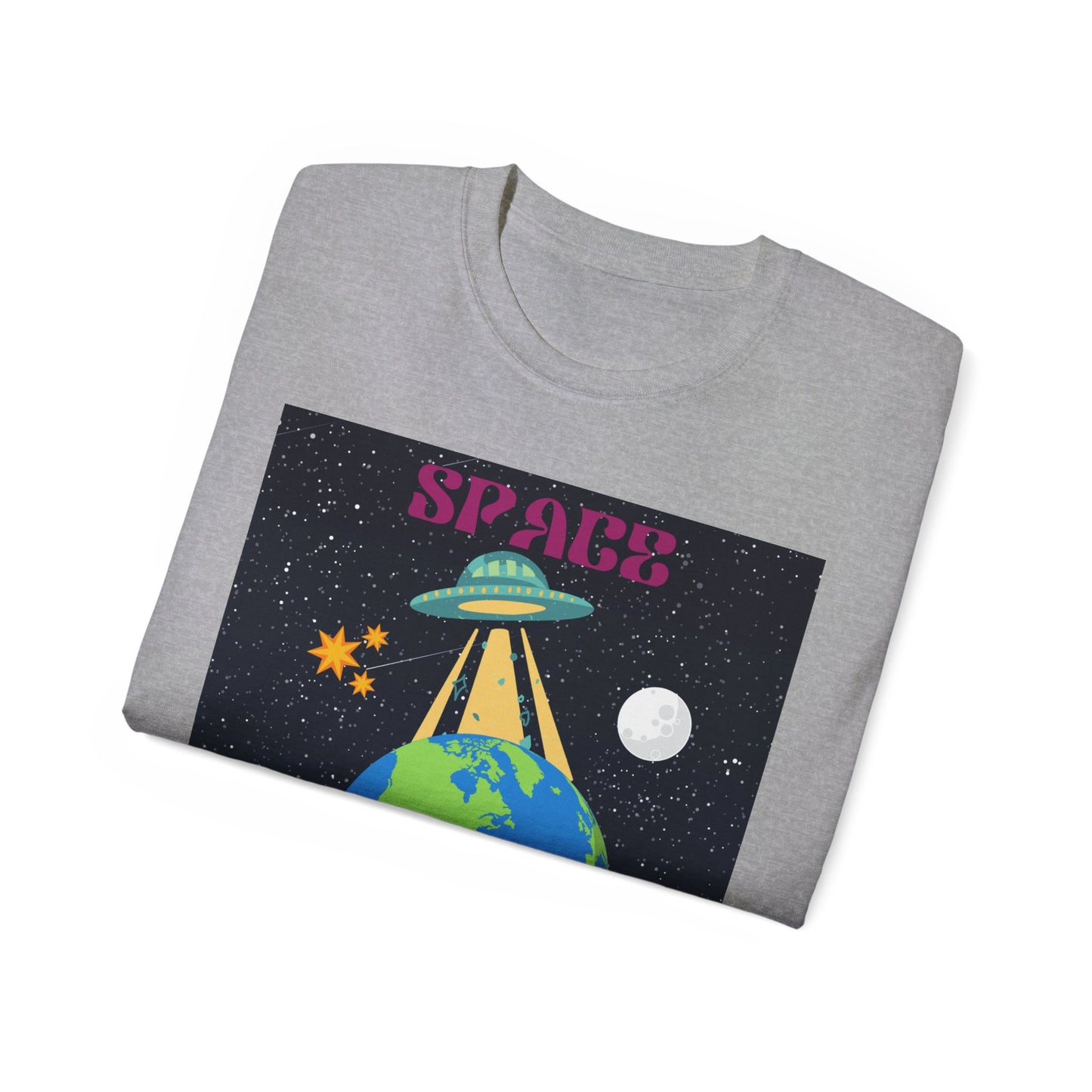 Camiseta unisex de algodón ultra fino Space Cadet de la UE 