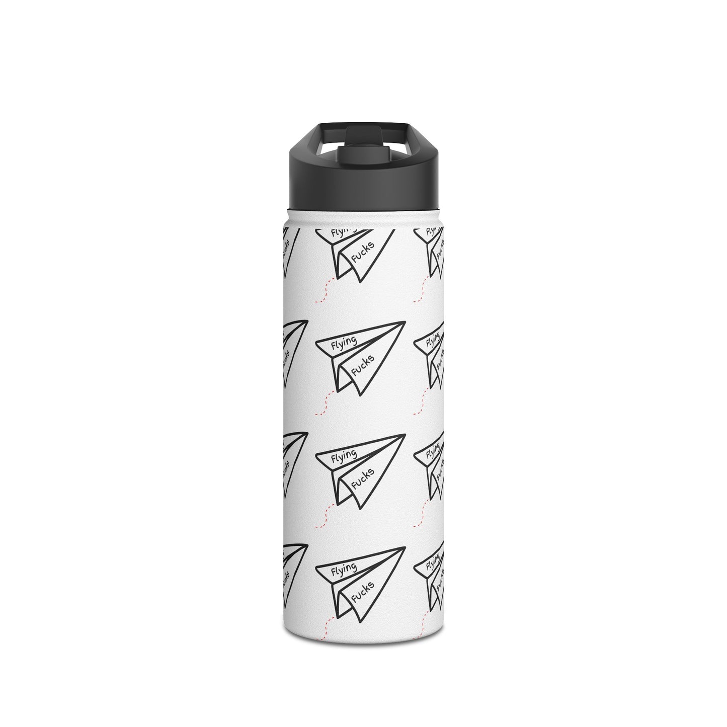 Flying Friggs Stainless Steel Water Bottle, Standard Lid