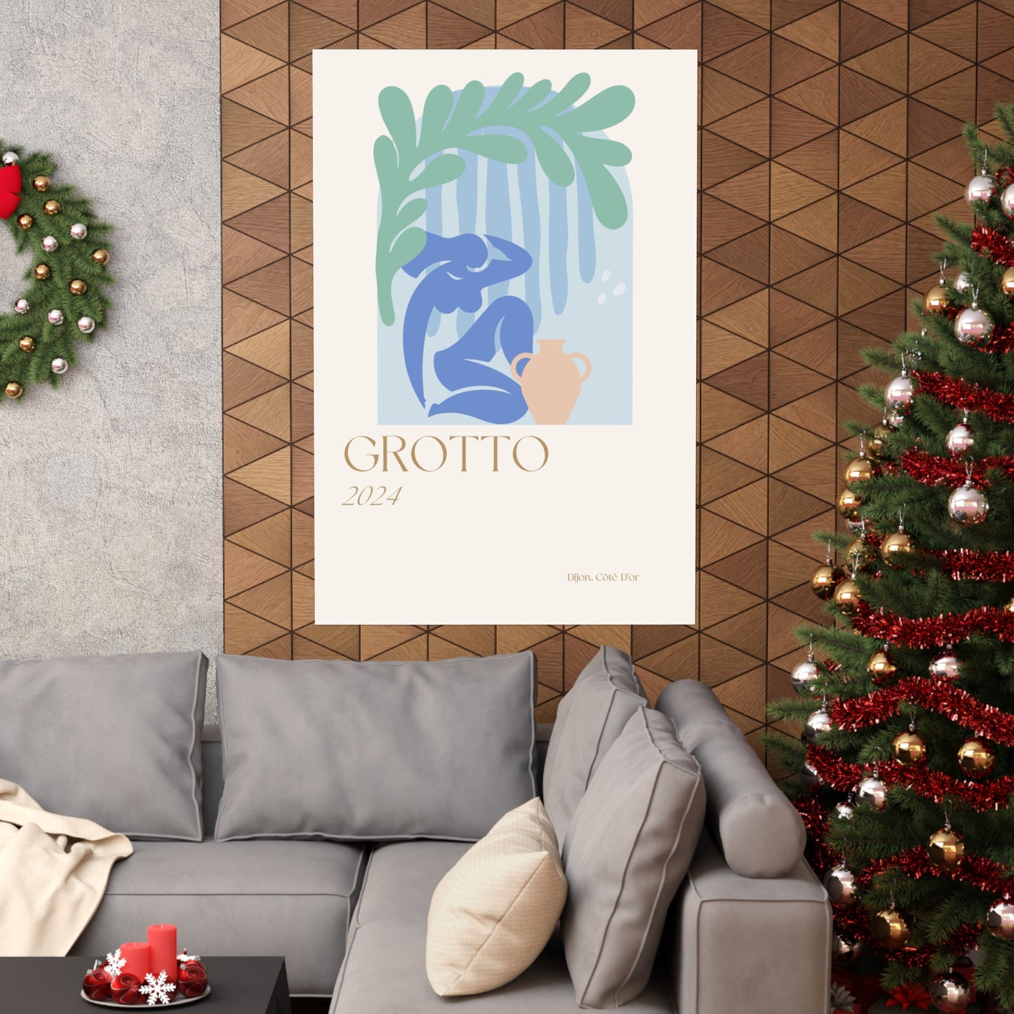 Grotto Vertical Posters