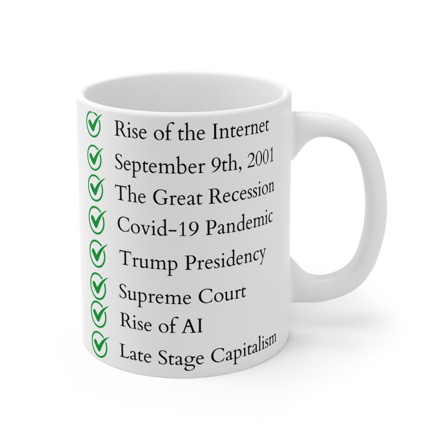 Taza Millennial de 11 oz 