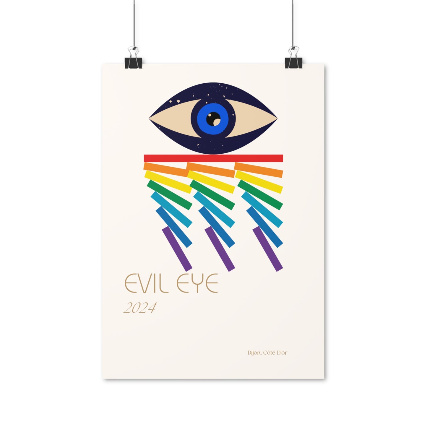 Evil Eye Vertical Posters EU