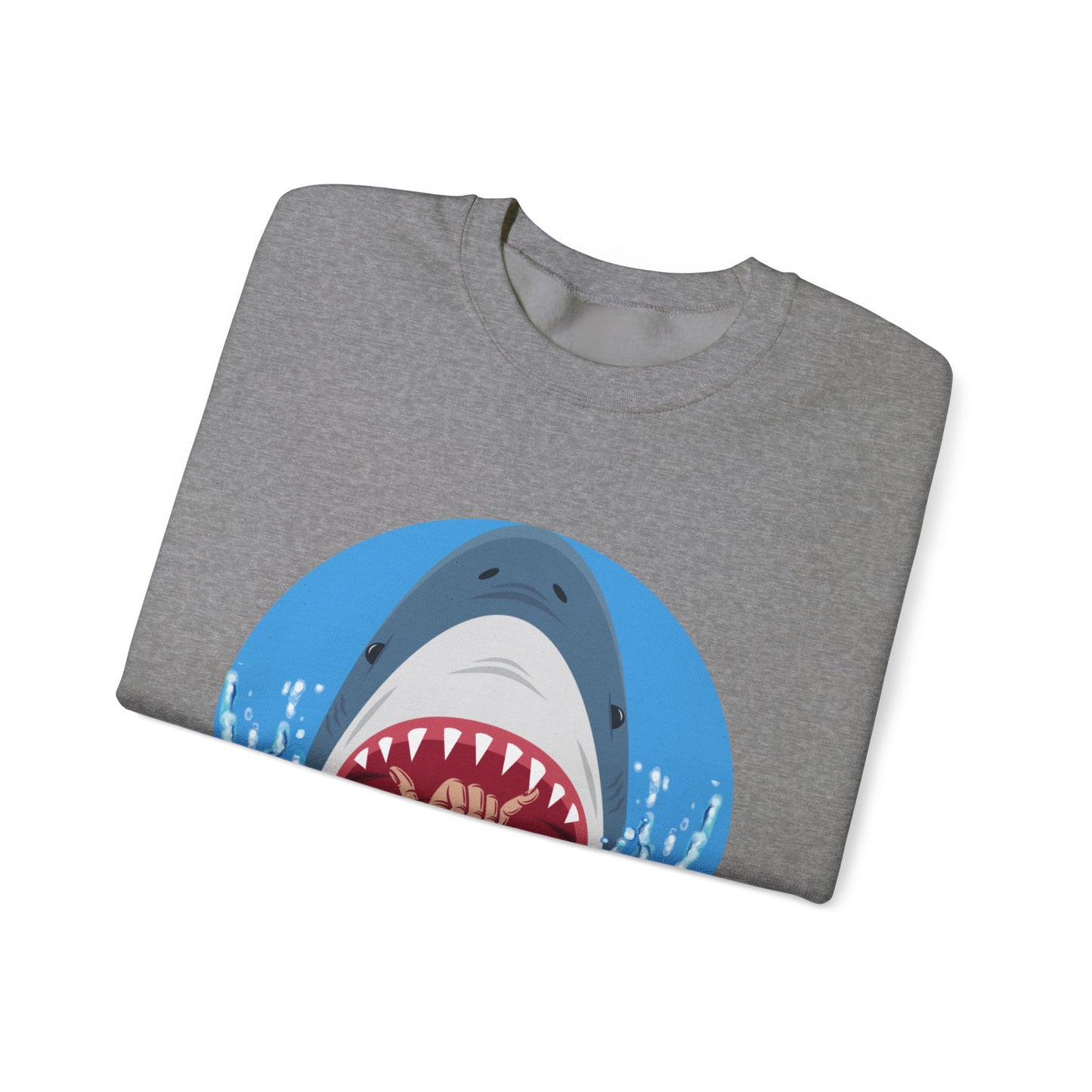 Surfin' Shark Unisex Heavy Blend™ Crewneck Sweatshirt