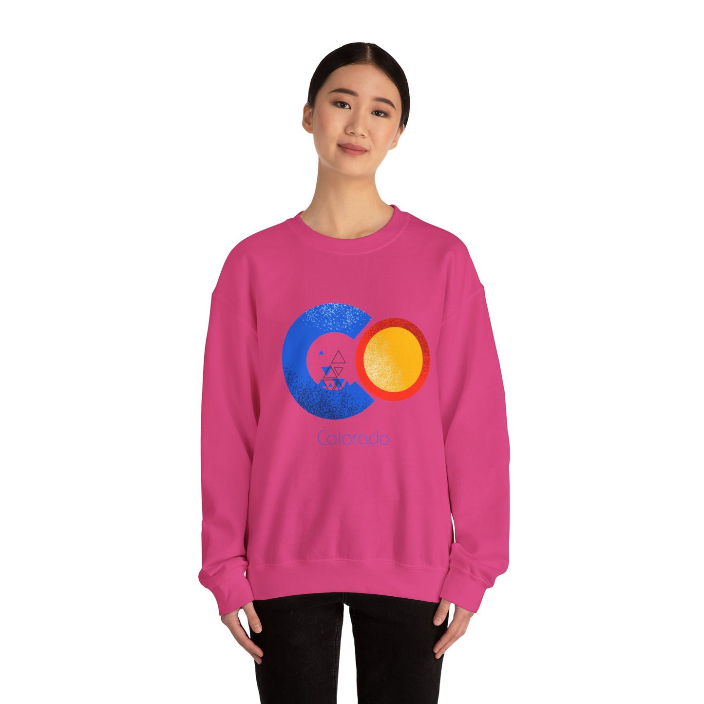 Modern Colorado Unisex Heavy Blend™ Crewneck Sweatshirt EU