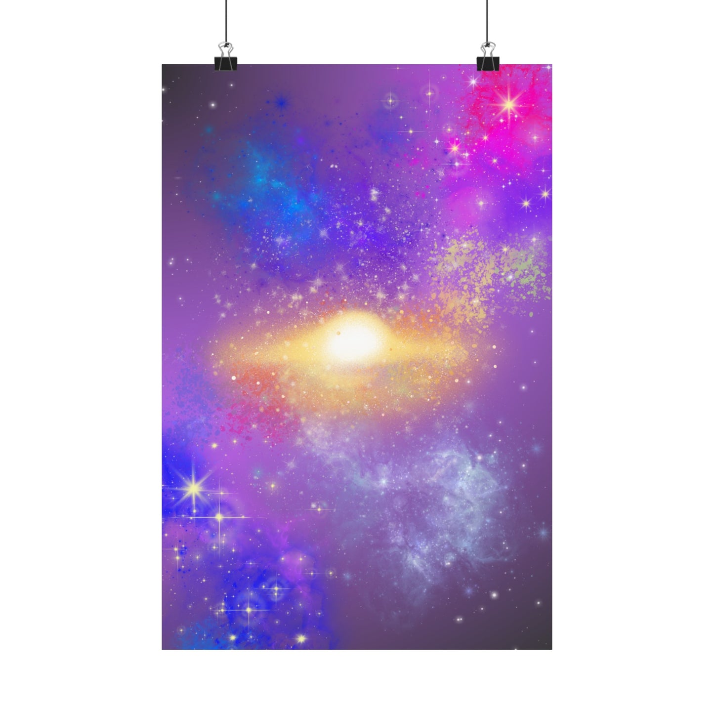 Galaxy Vertical Posters