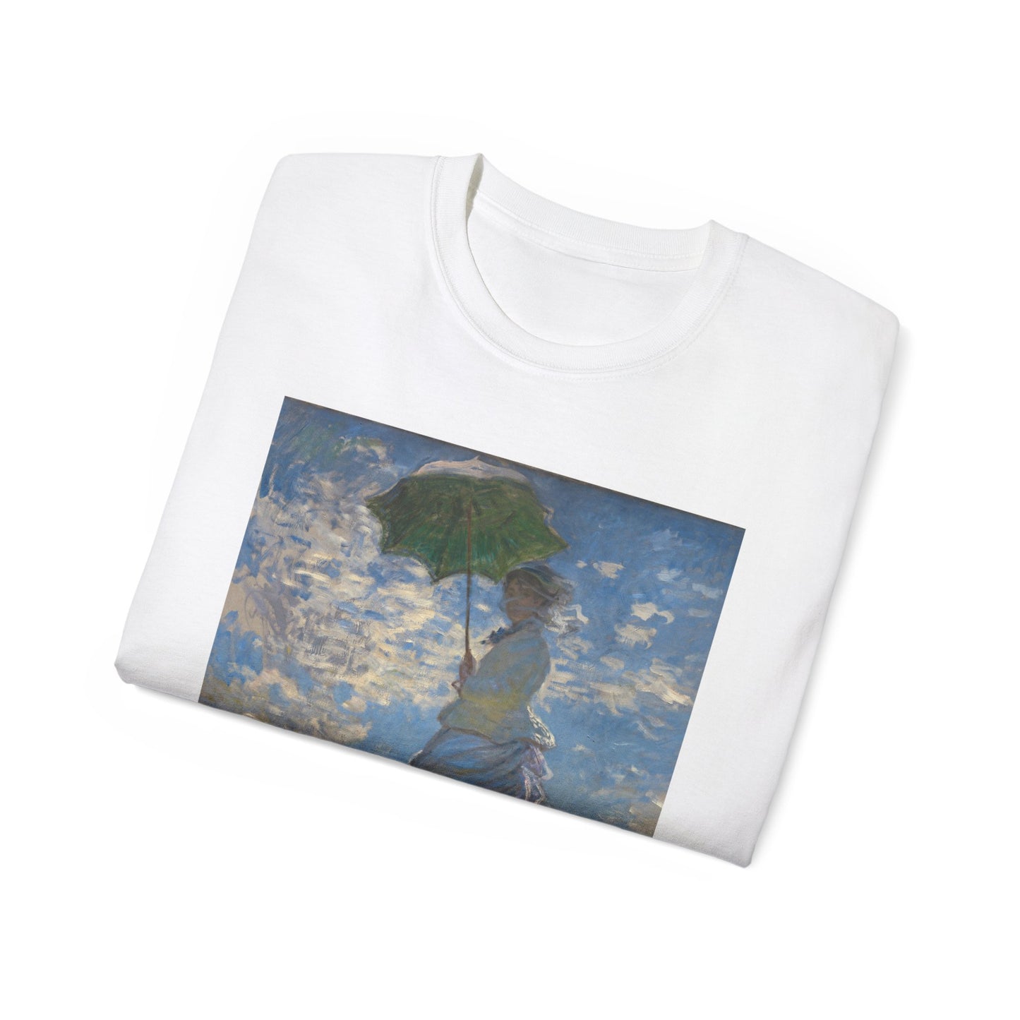 Ripped Claude Monet Madame Monet and Her Son or The Stroll 1875 Ultra Cotton Tee