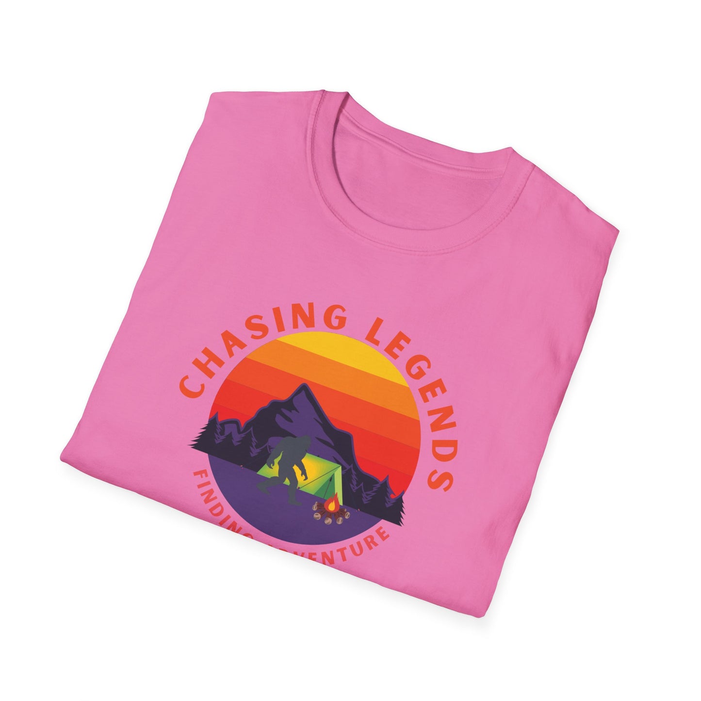 Bigfoot Adventure: Chasing Legends Unisex Softstyle T-Shirt EU