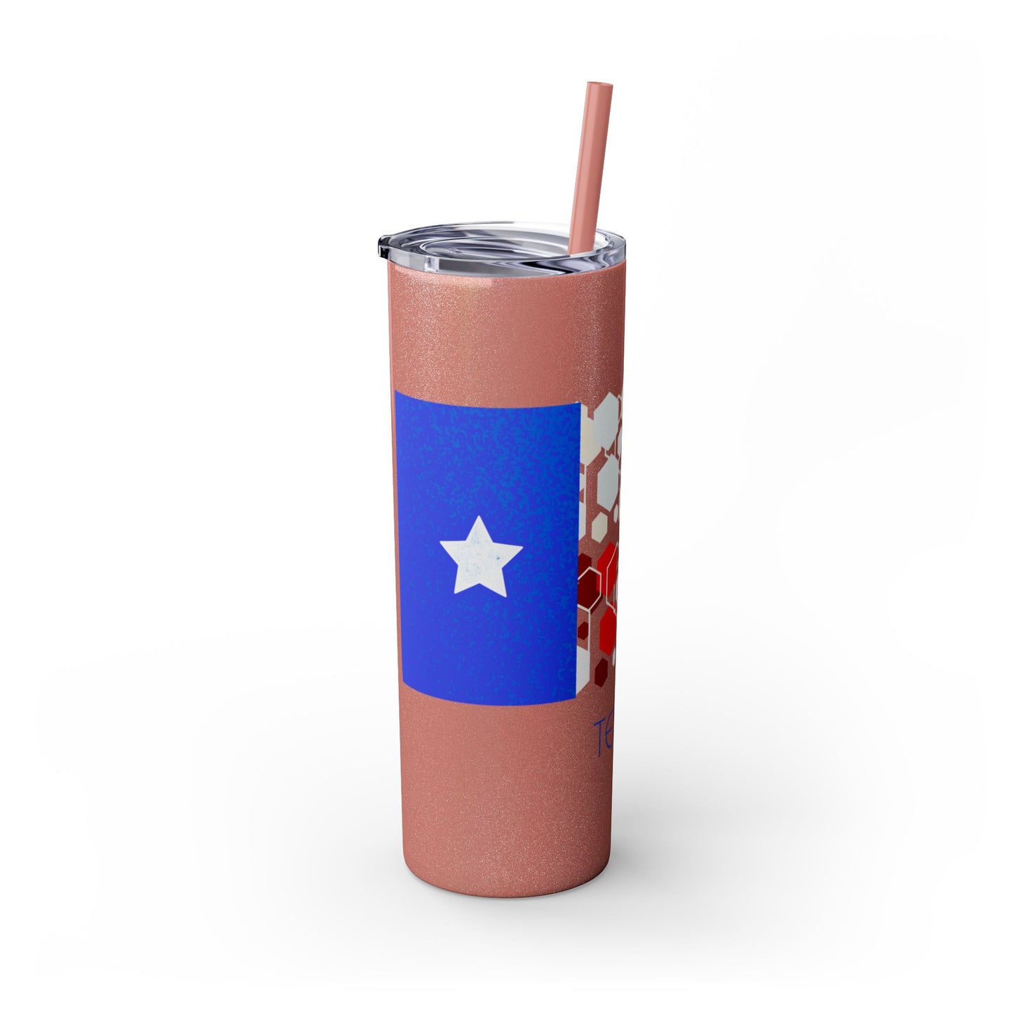 Modern Texas Tumbler with Straw, 20oz