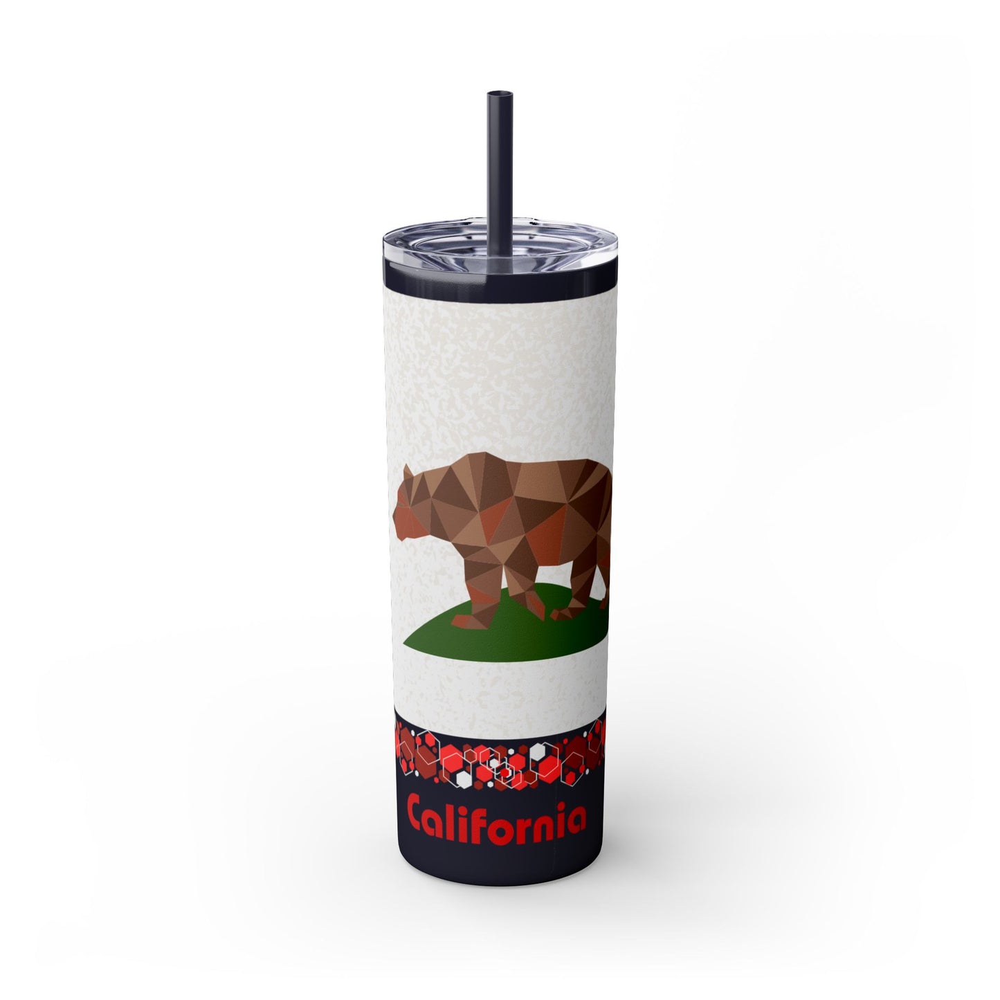 Modern California Tumbler with Straw, 20oz